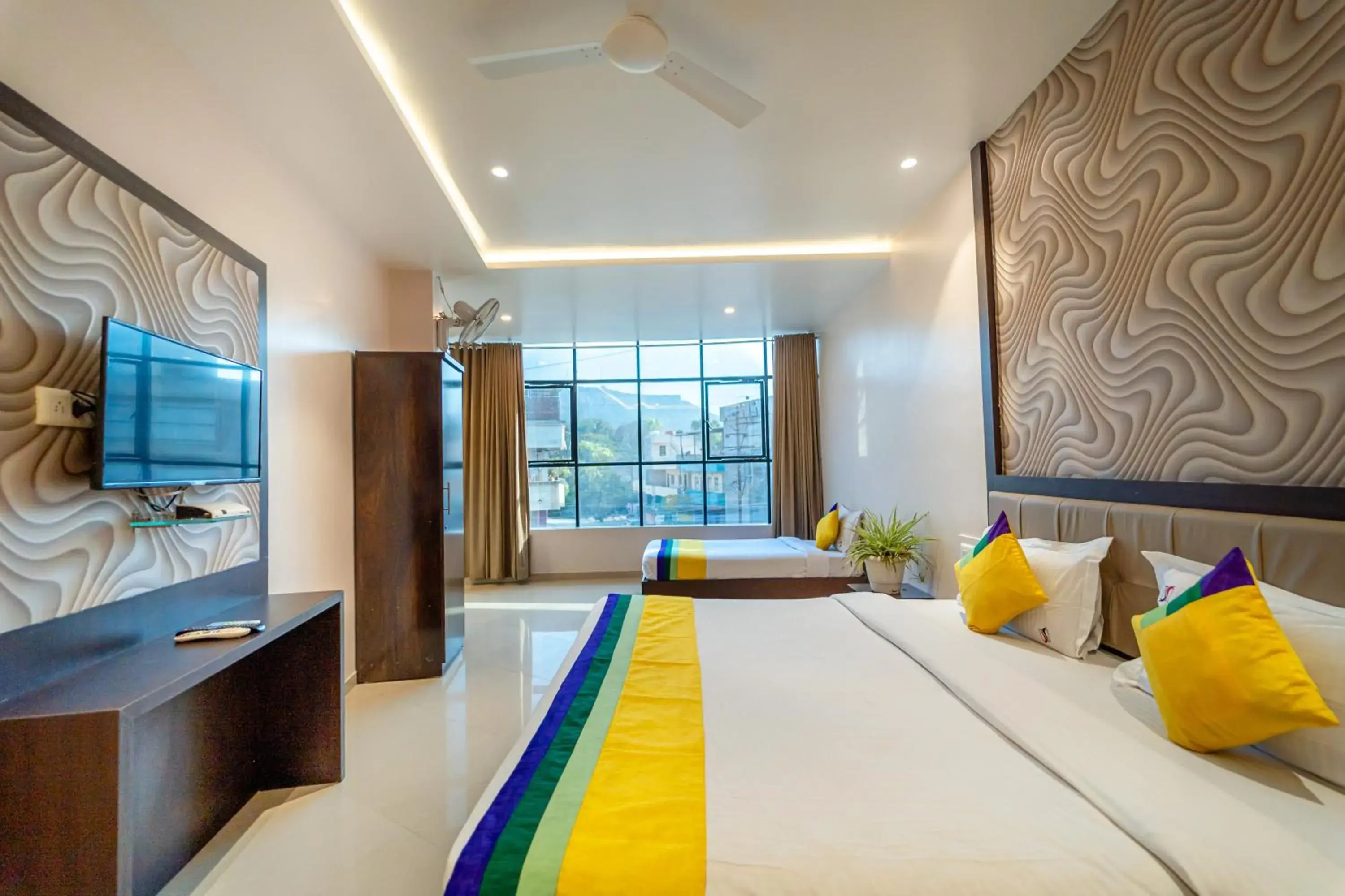 Bedroom, Bed in Itsy Hotels Sitara Bedroom, Bed in Itsy Hotels Sitara