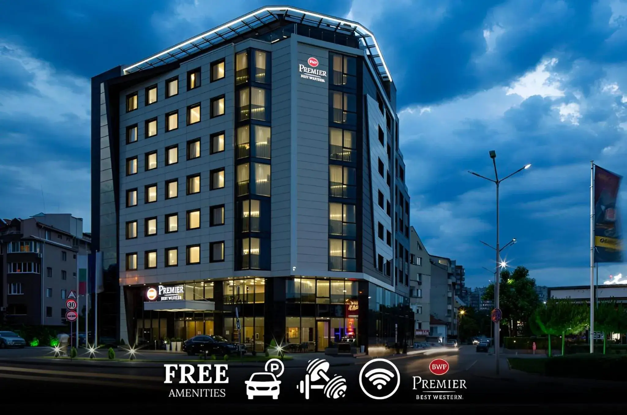 Property building in Best Western Premier Plovdiv Hills Property building in Best Western Premier Plovdiv Hills