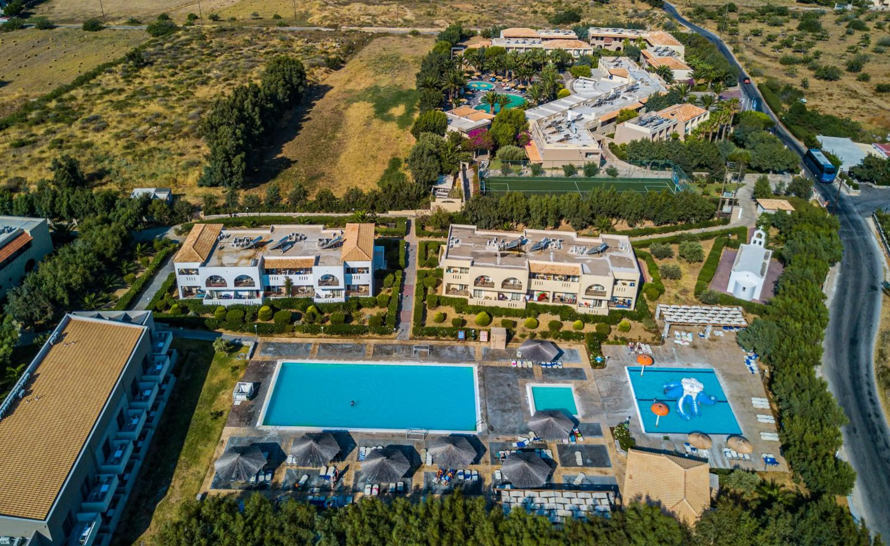 Swimming pool in Akti Beach Club