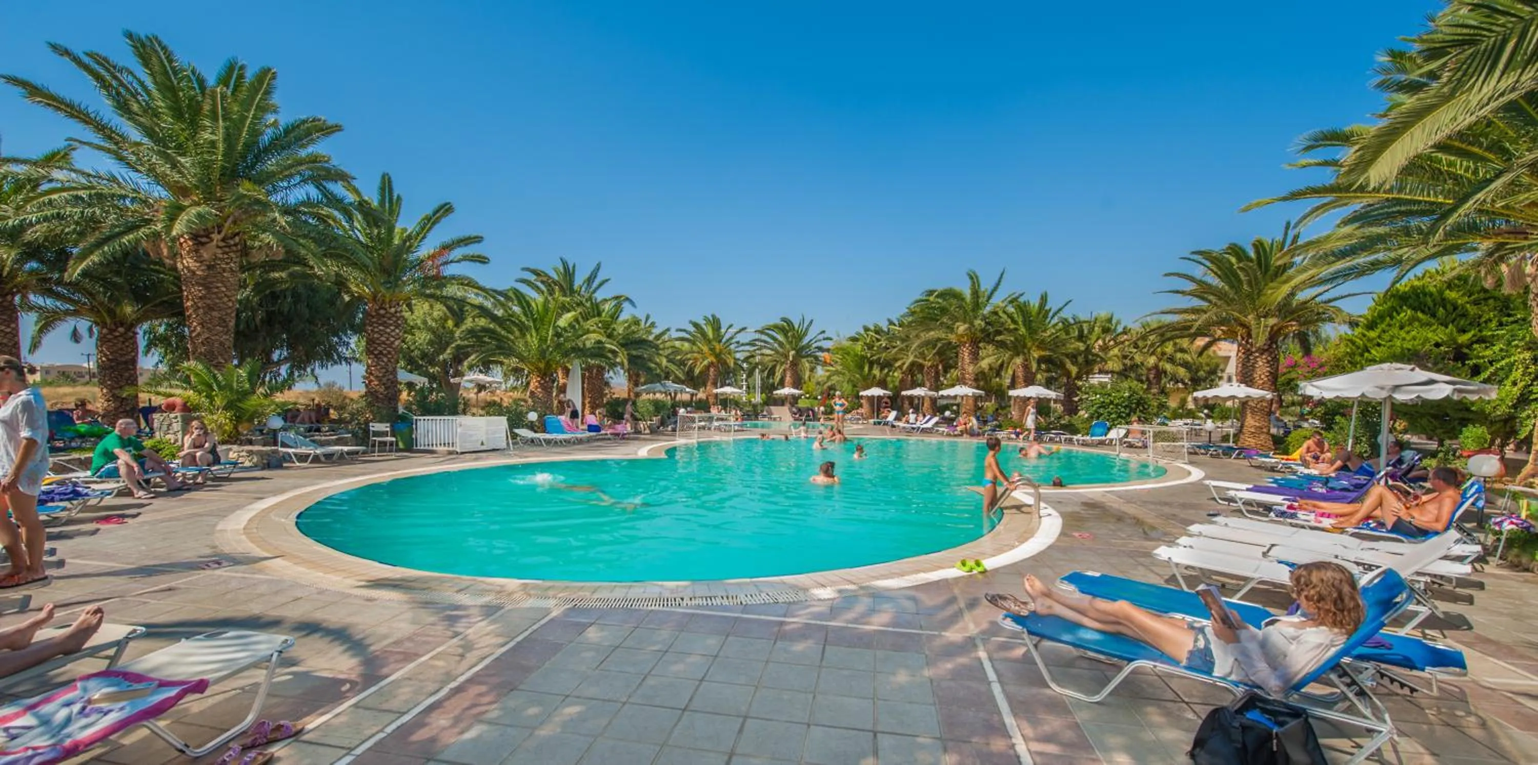 Swimming pool in Akti Beach Club