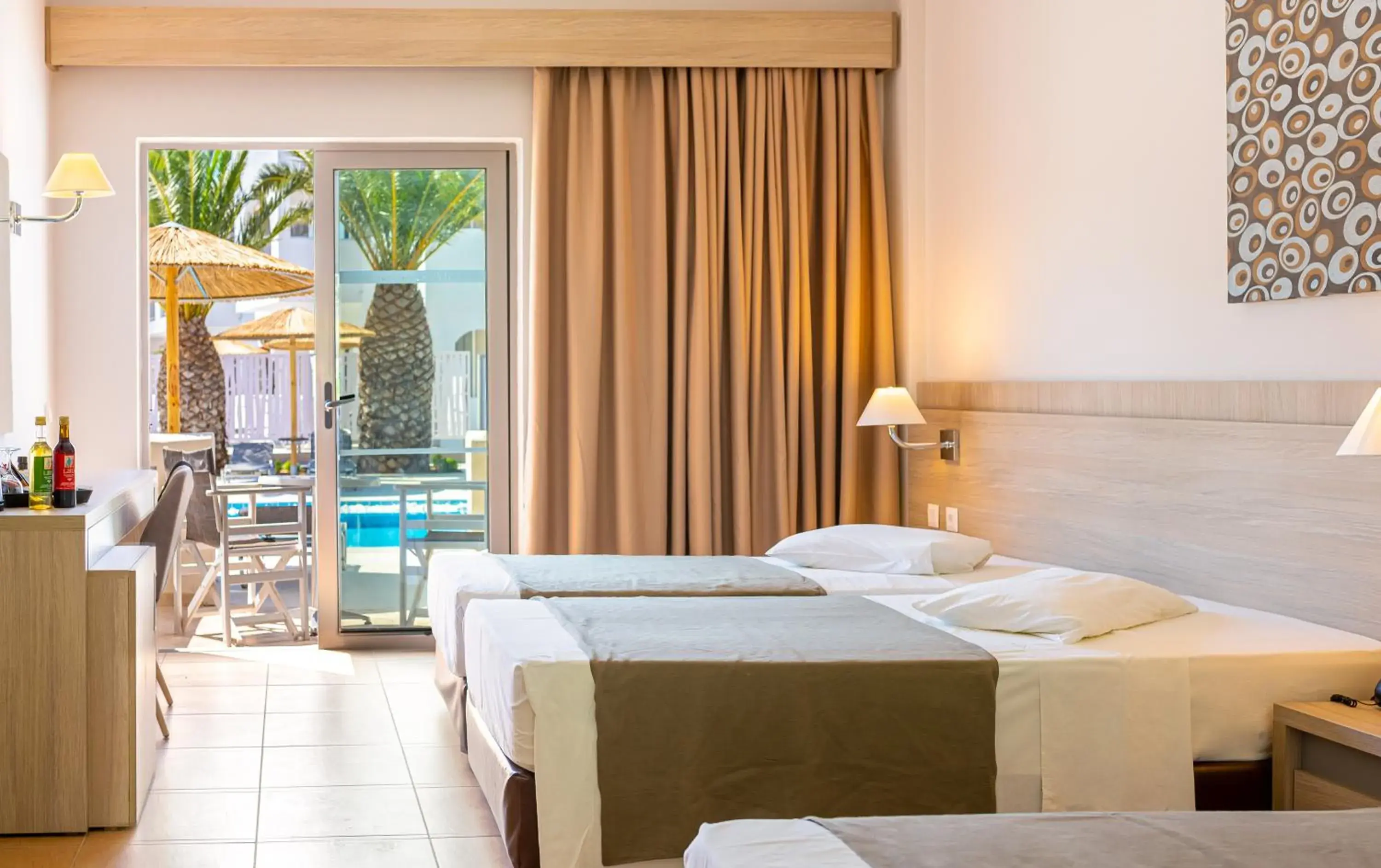 Bedroom, Bed in Akti Beach Club Bedroom, Bed in Akti Beach Club