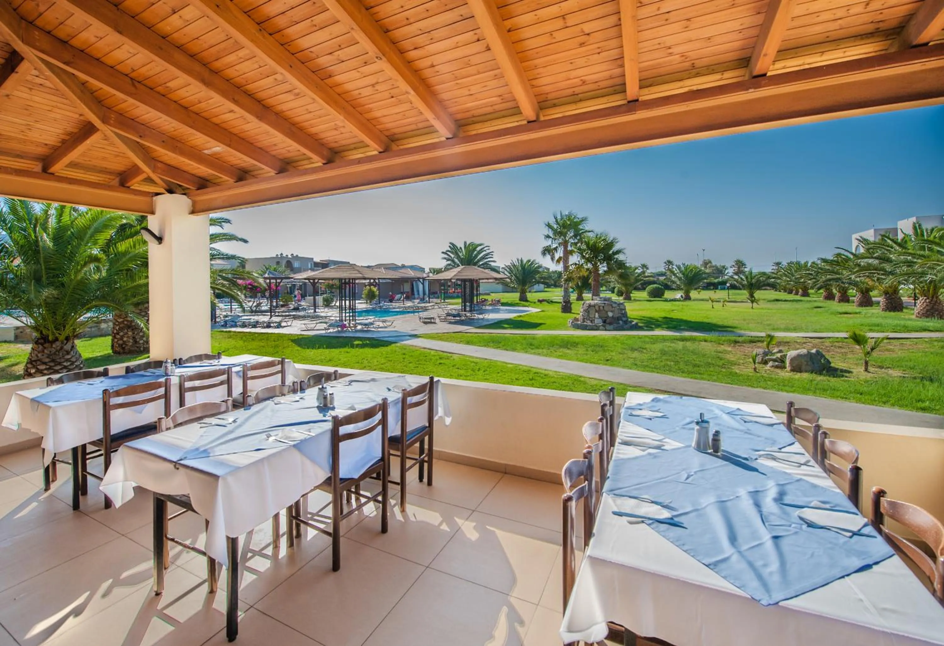 Breakfast in Akti Beach Club