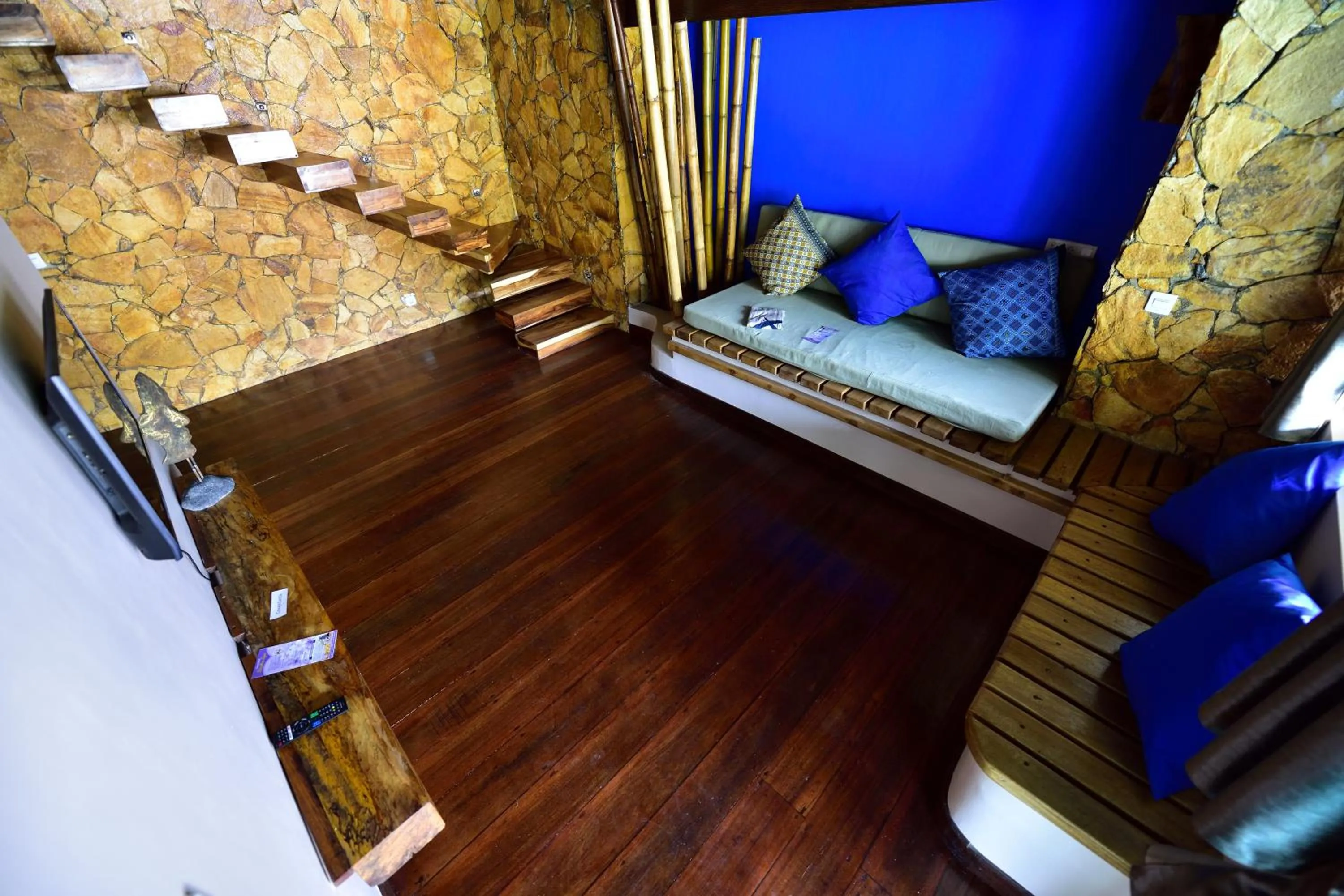 Living room, Bed in Cantika Villa