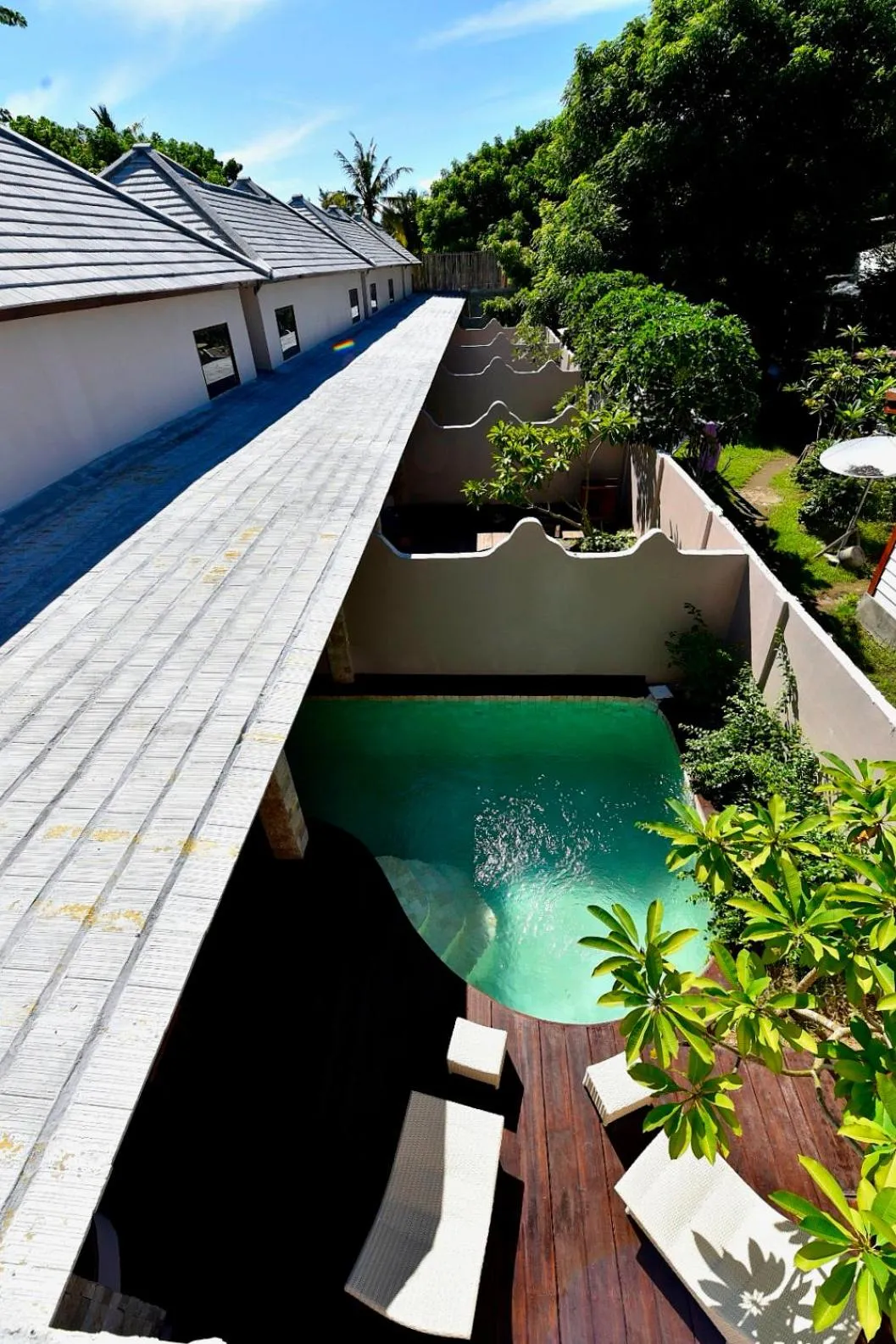 Pool view in Cantika Villa