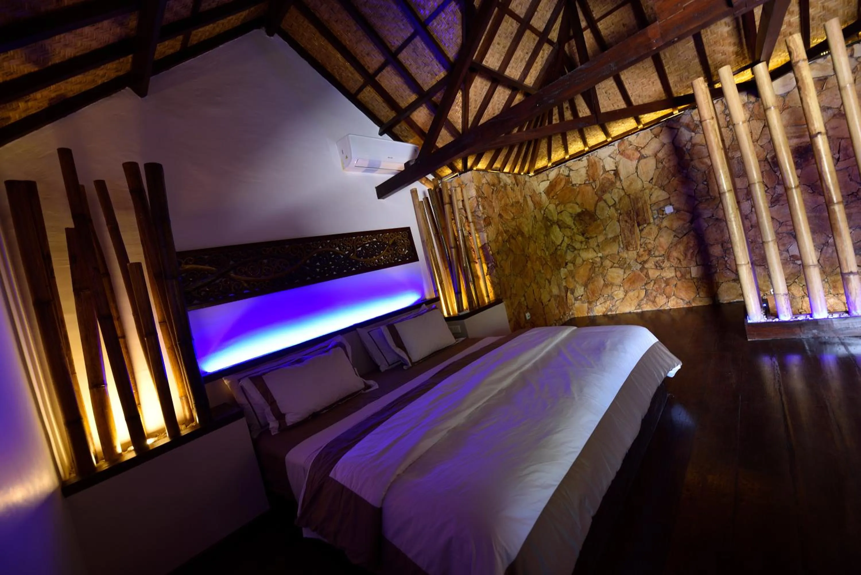 Bed in Cantika Villa