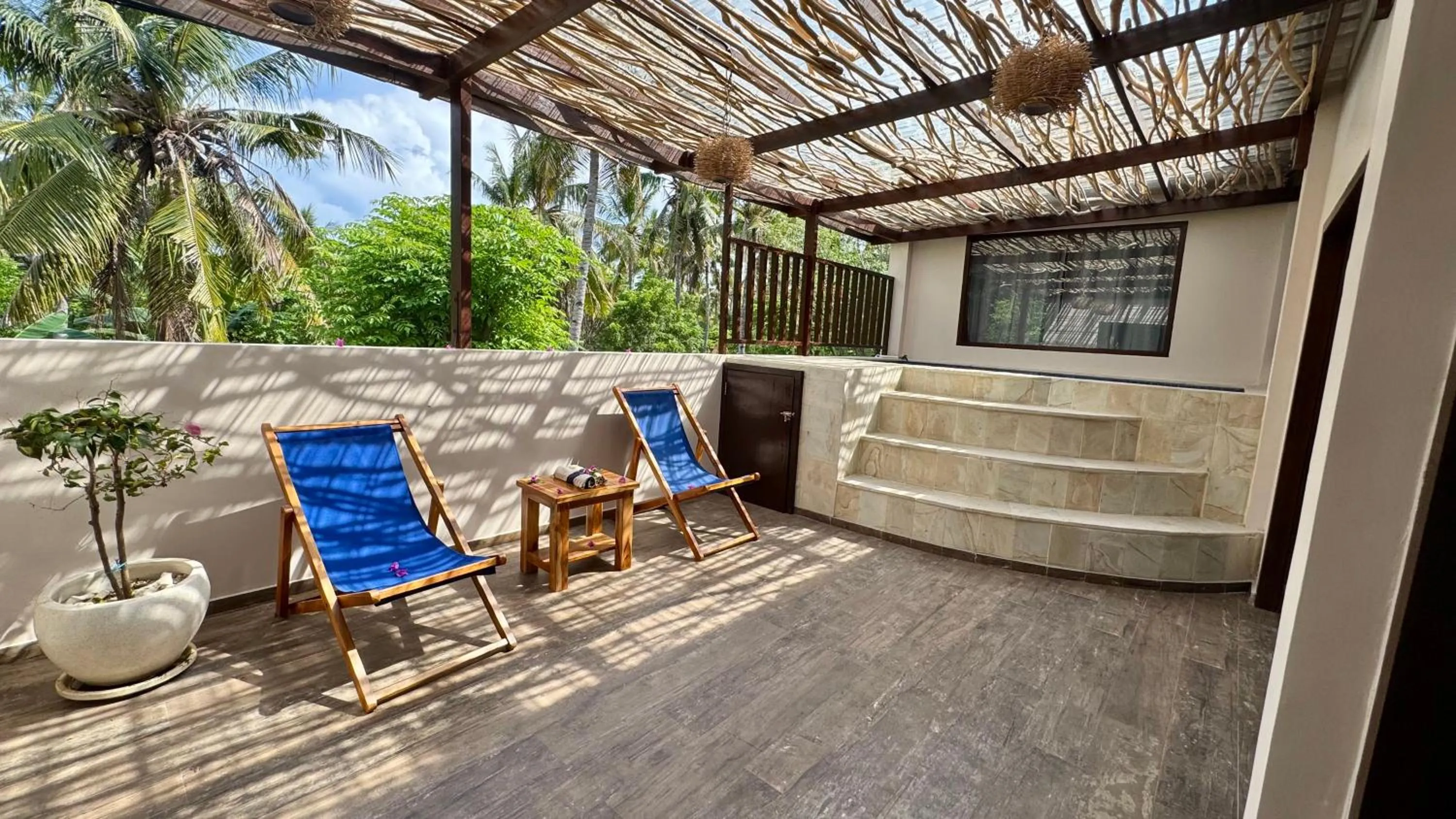 Balcony/Terrace in Cantika Villa