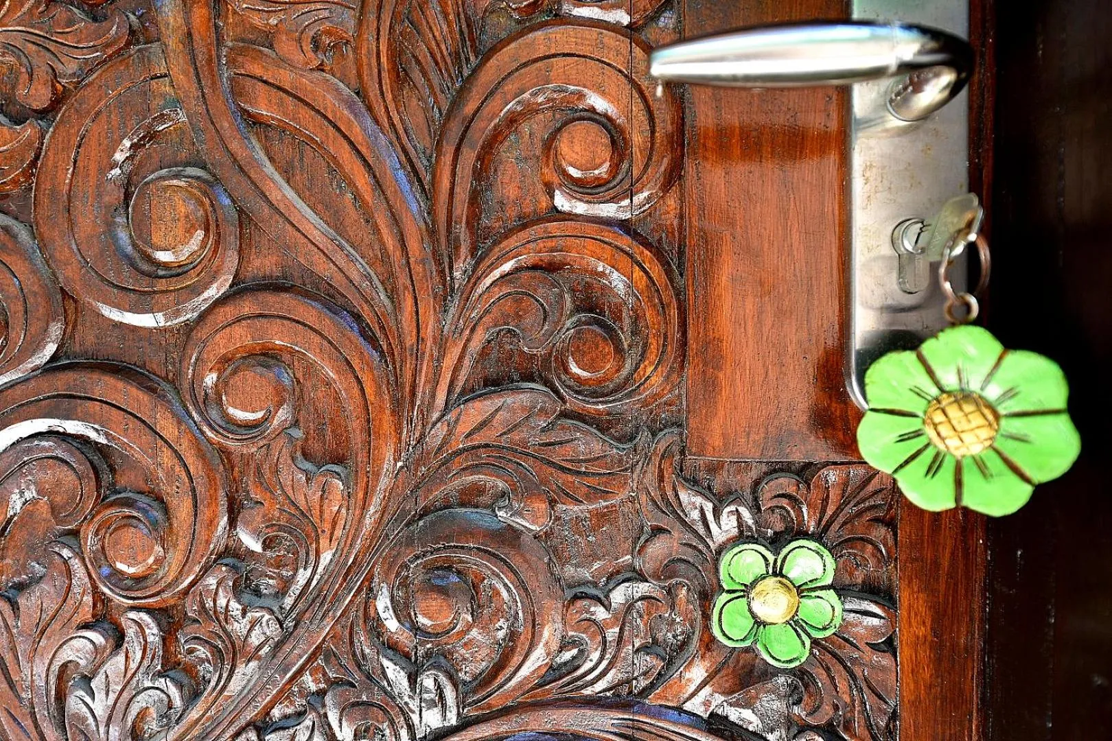 Decorative detail in Cantika Villa