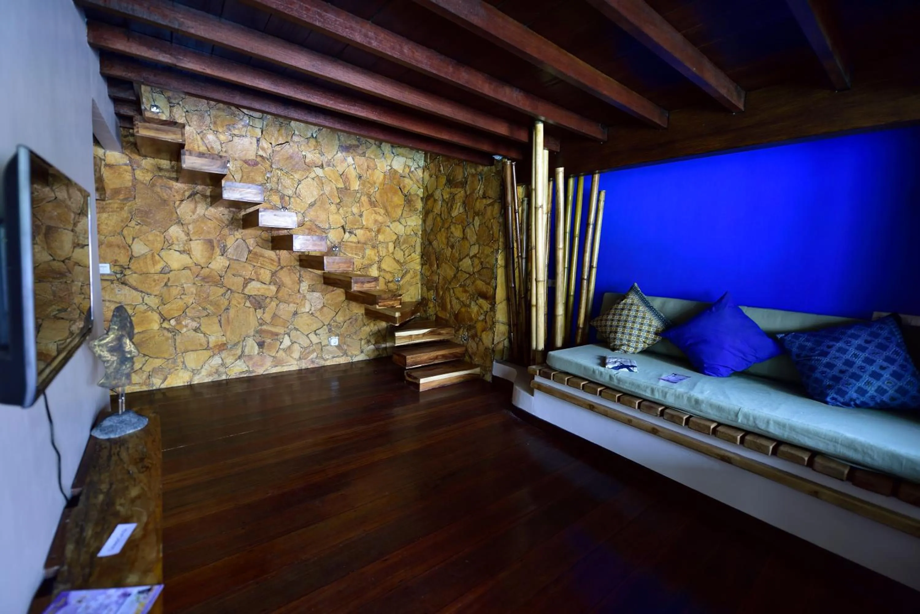 Living room, Bed in Cantika Villa