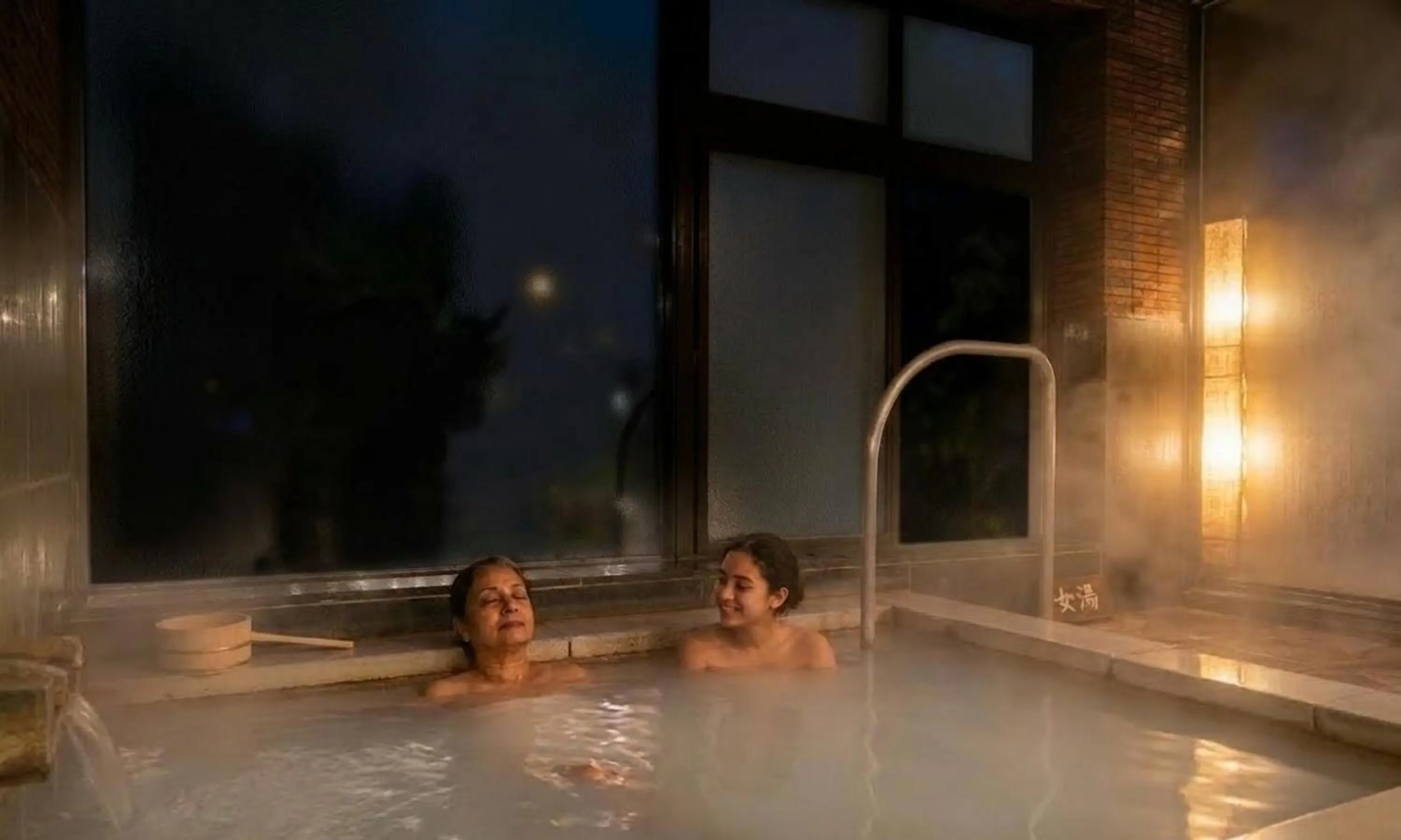 Hot Spring Bath in Kozuka Hisanoha