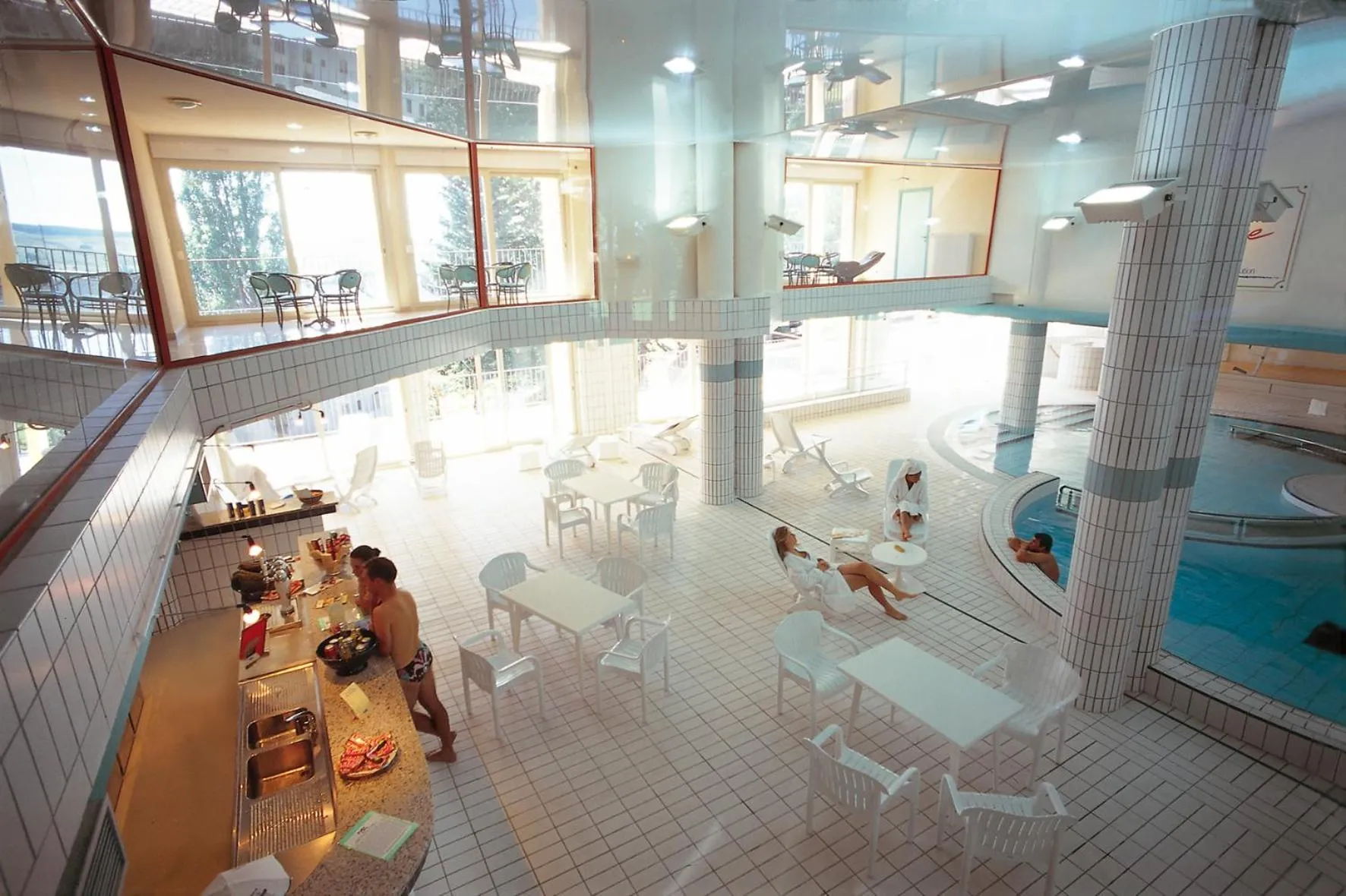 Swimming pool in Hotel et Résidence Le Clos Cerdan