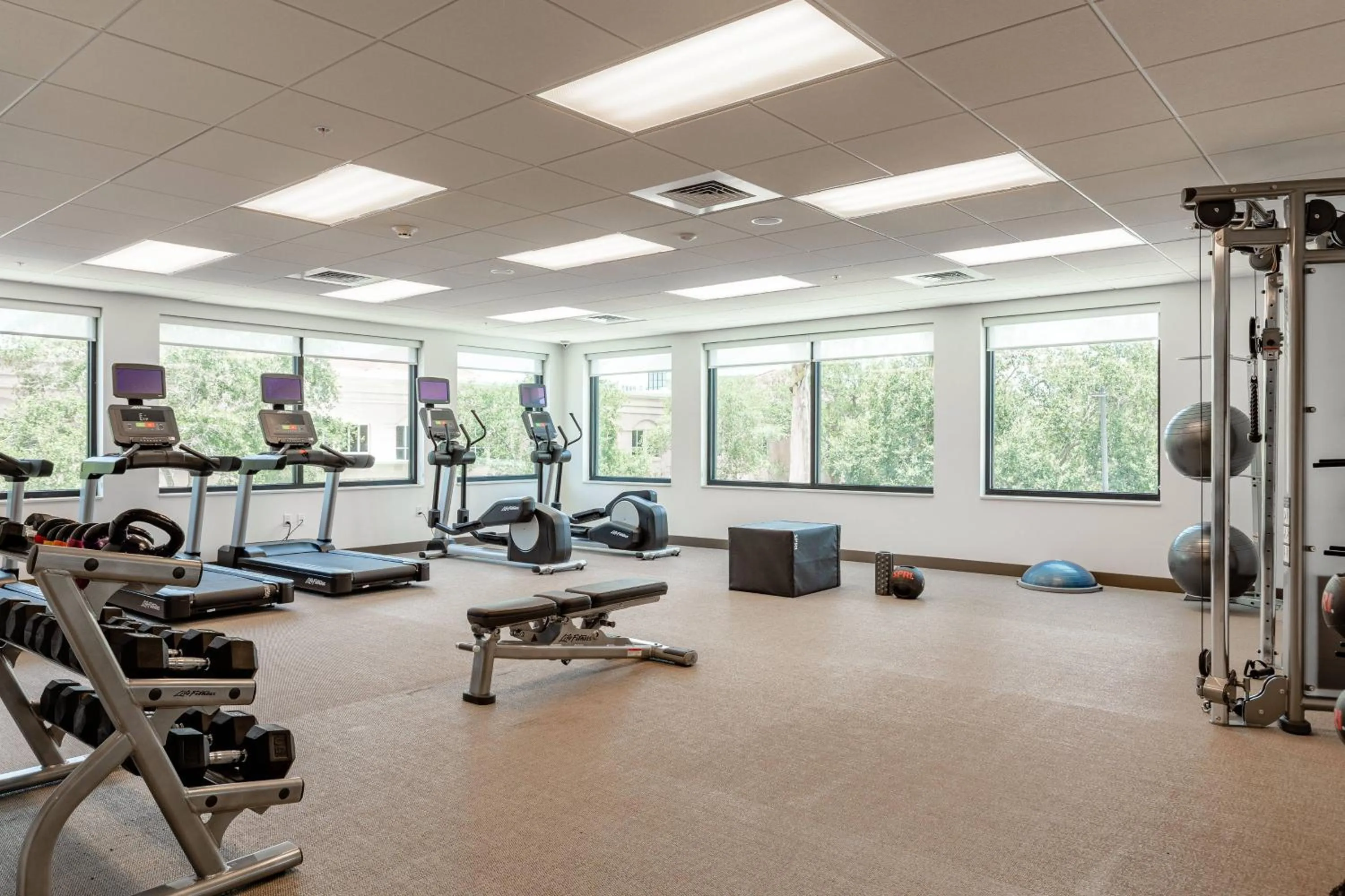Fitness centre/facilities in SpringHill Suites by Marriott Bradenton Downtown/Riverfront