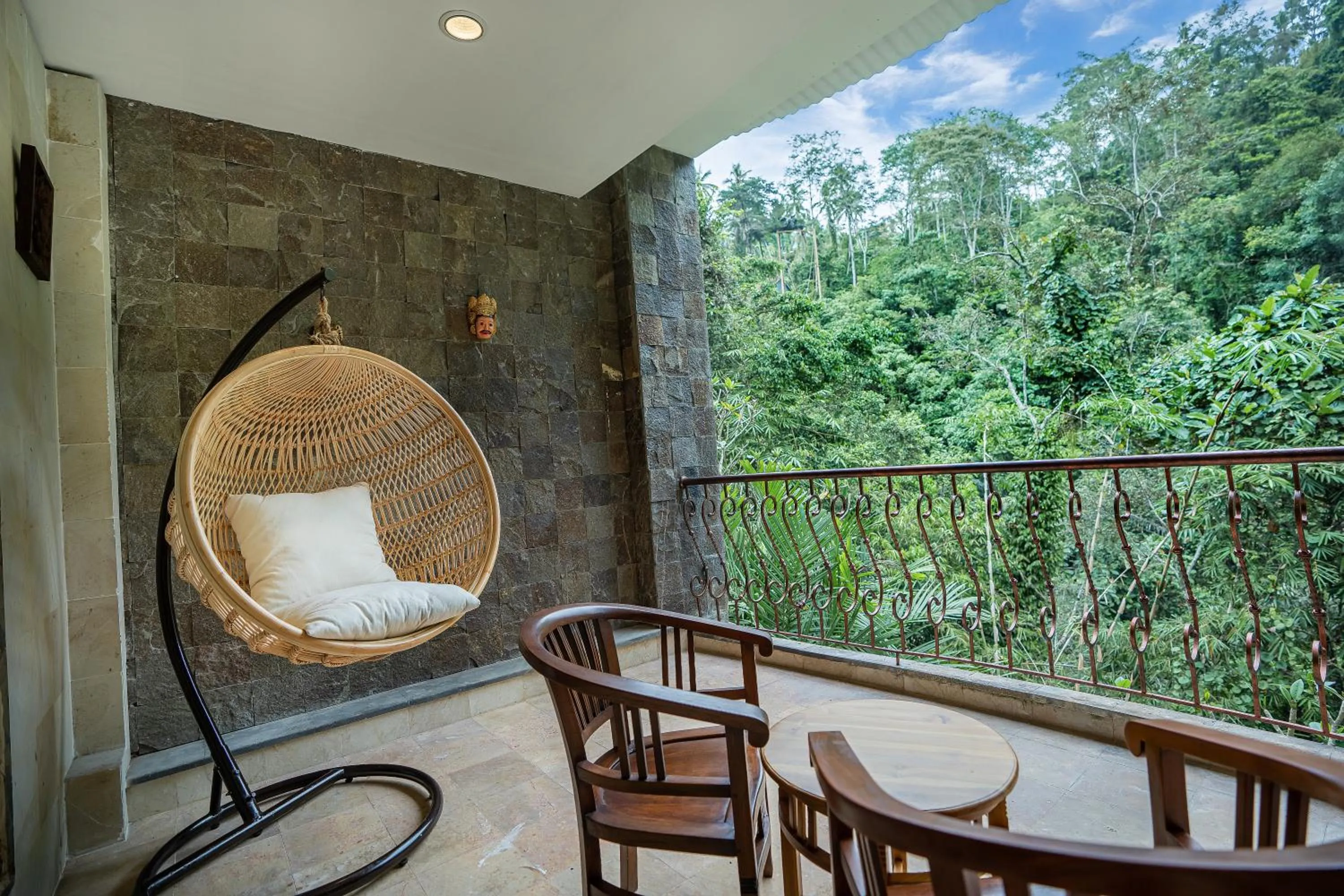 Balcony/Terrace in Ayung Resort Ubud
