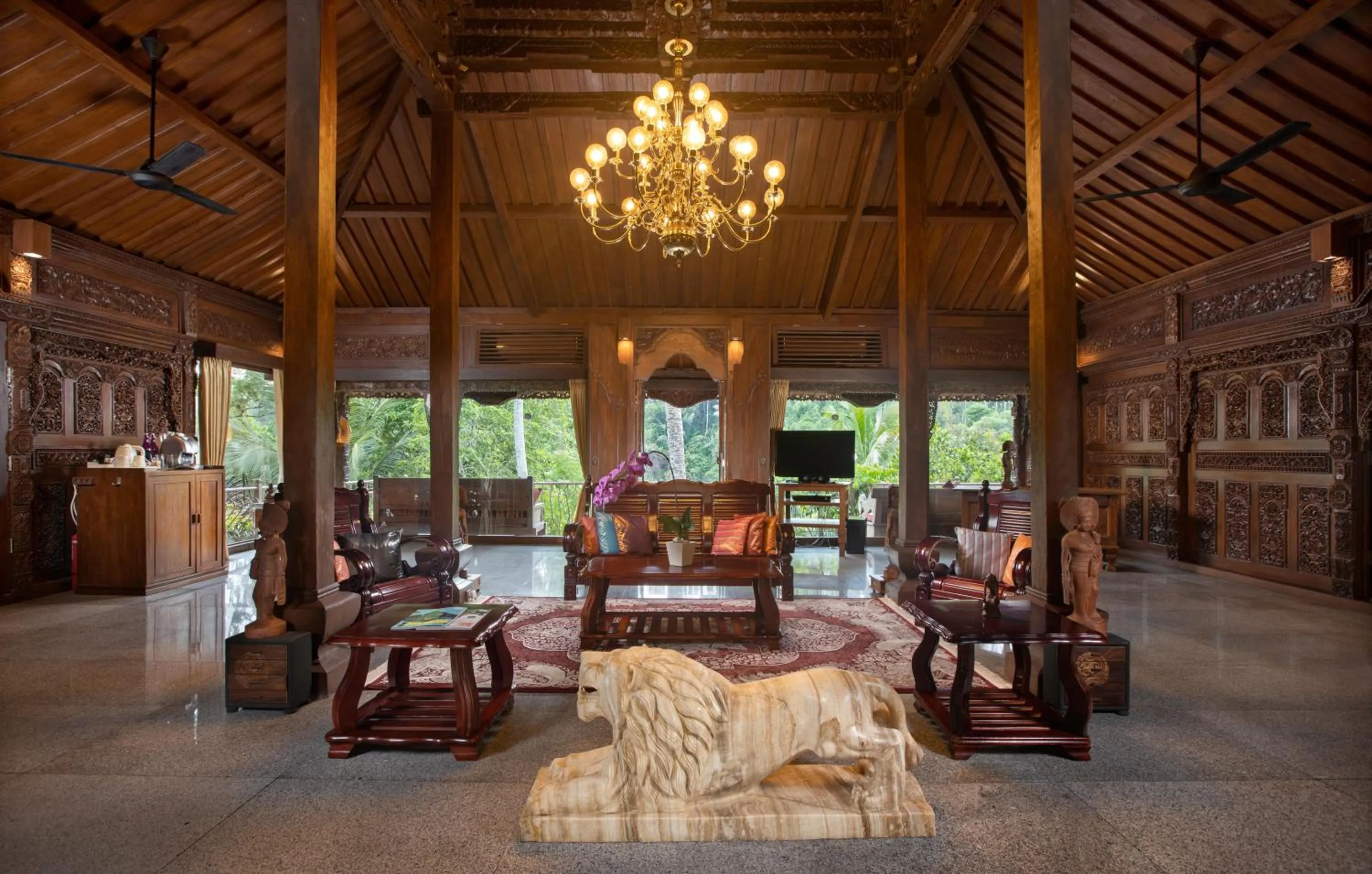 Dining area in Ayung Resort Ubud