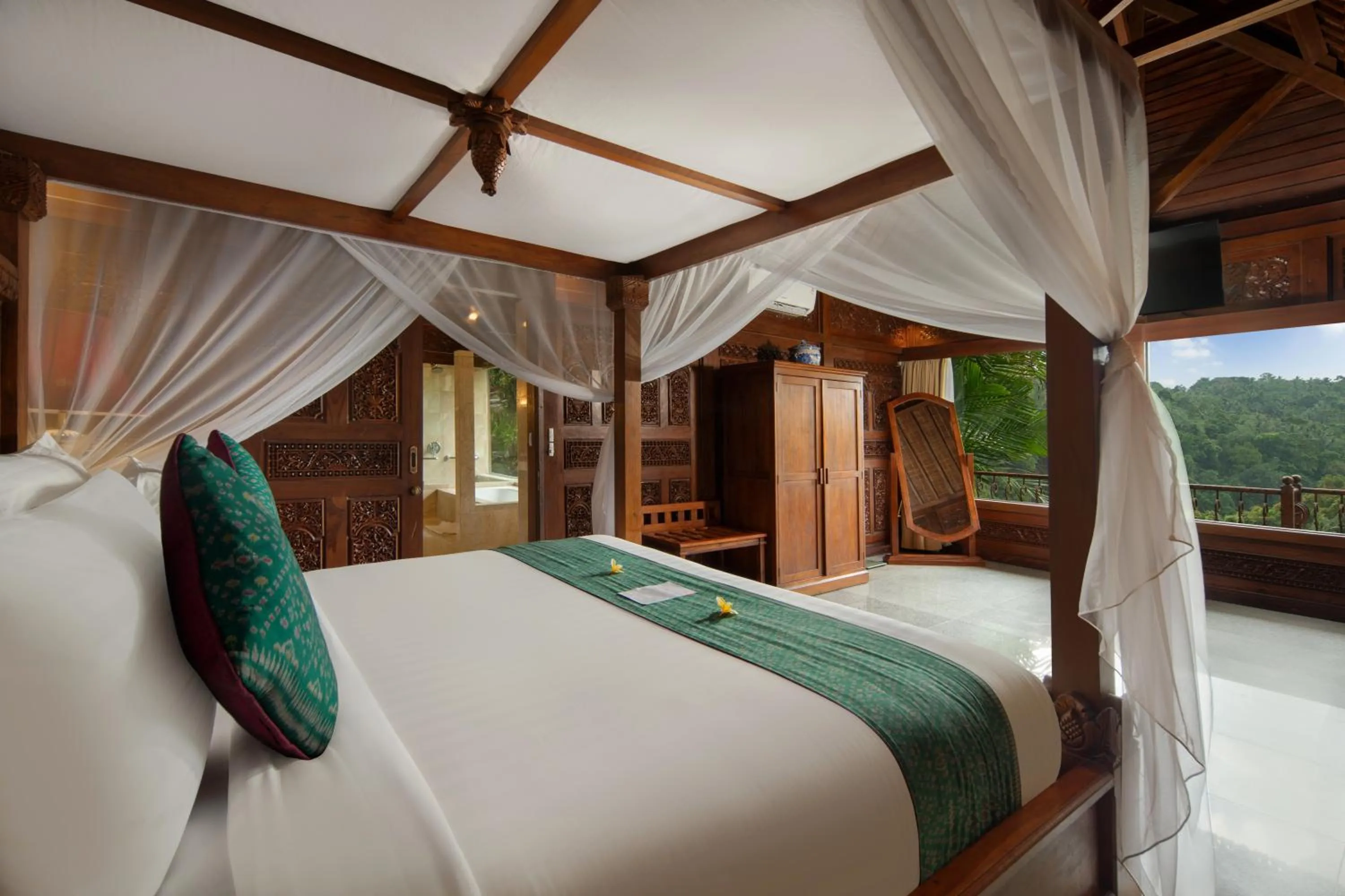 Bed in Ayung Resort Ubud