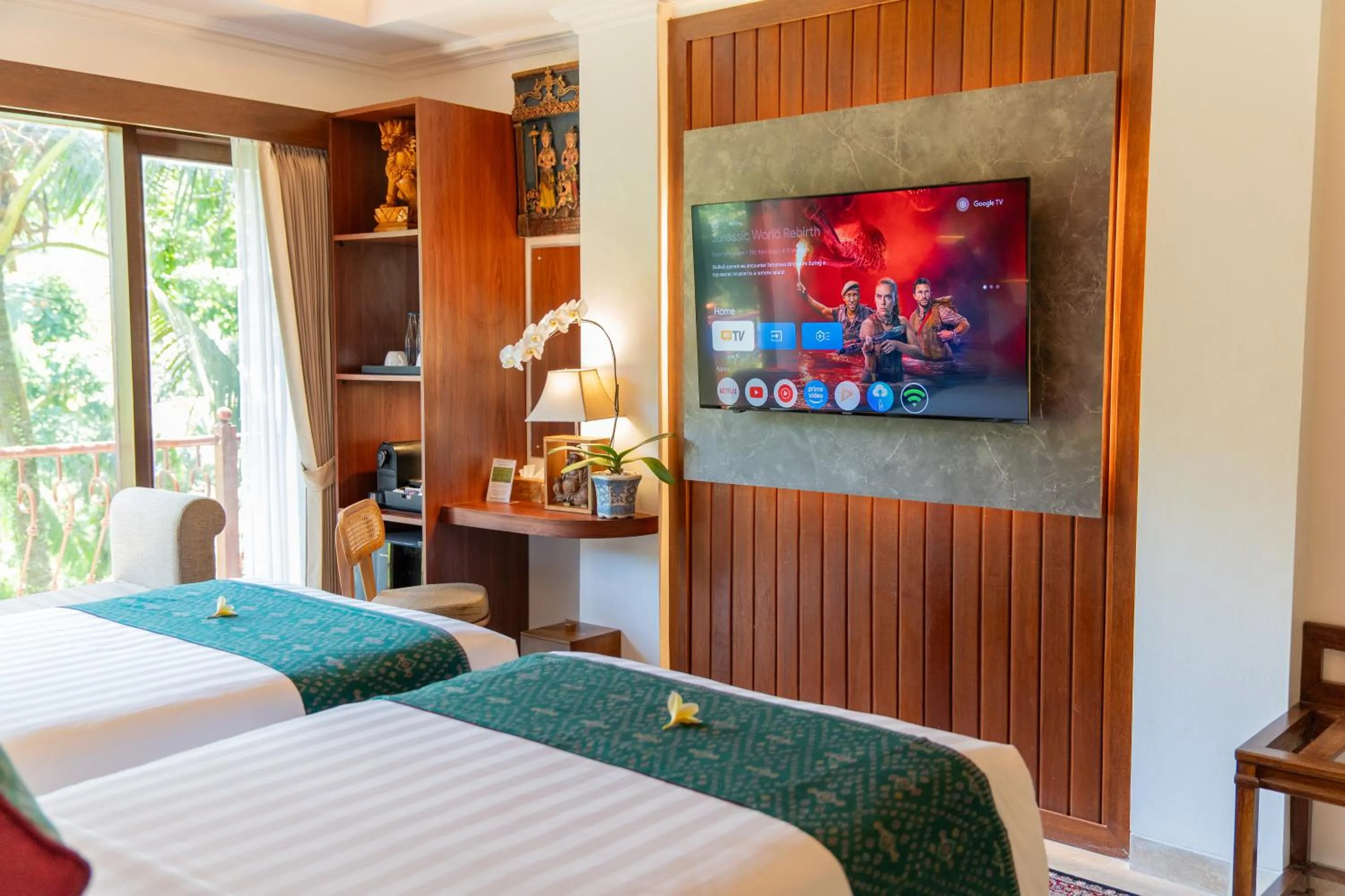 Bed in Ayung Resort Ubud