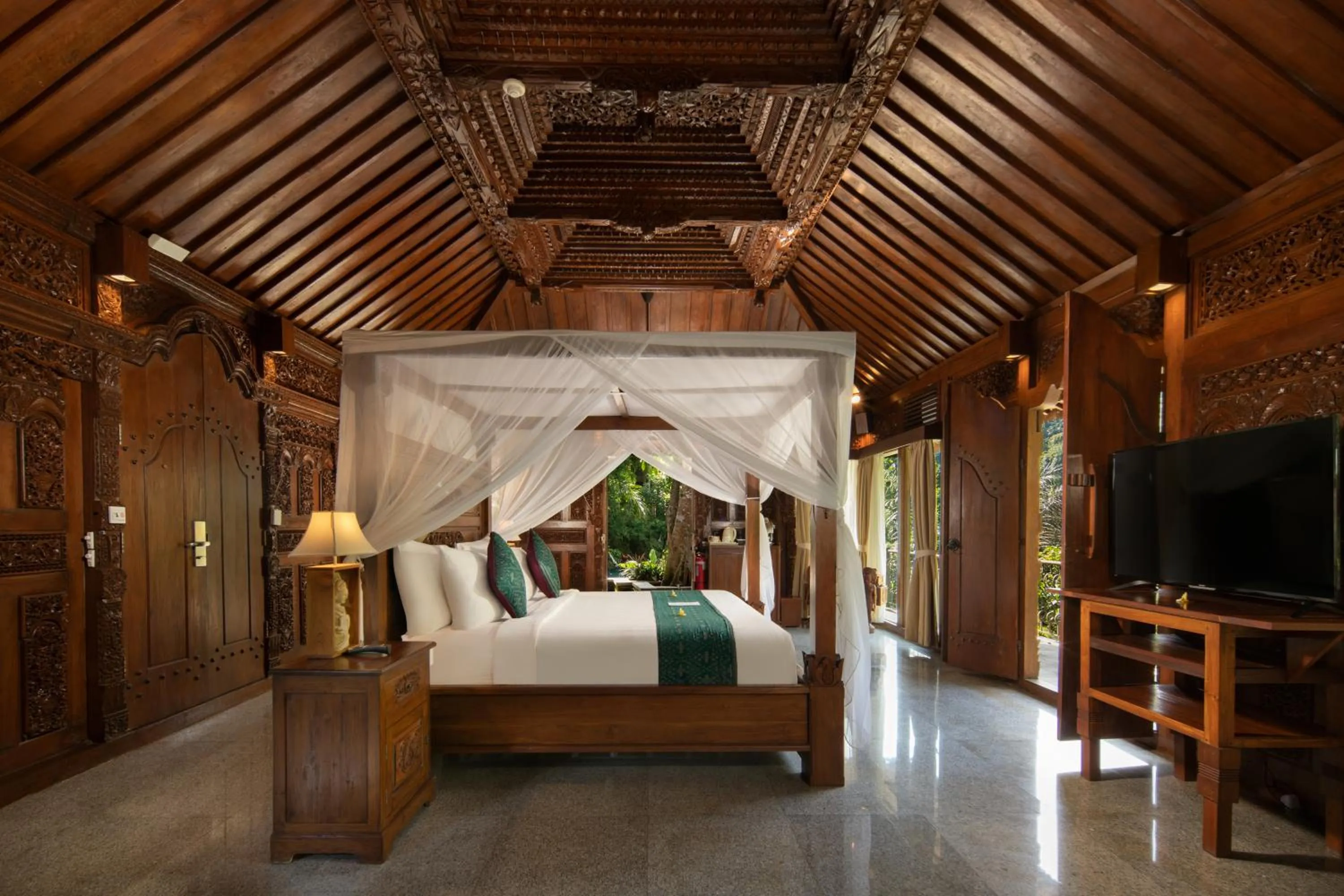 Bed in Ayung Resort Ubud