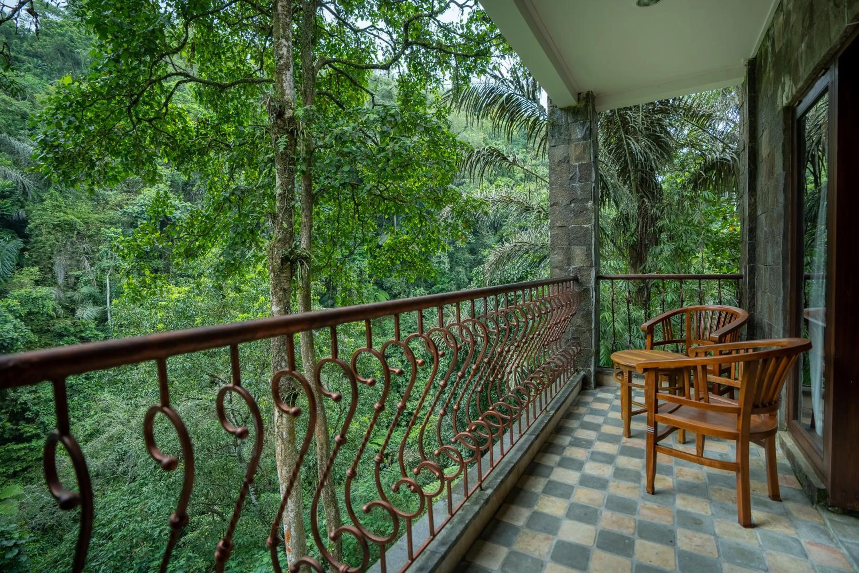 Balcony/Terrace in Ayung Resort Ubud