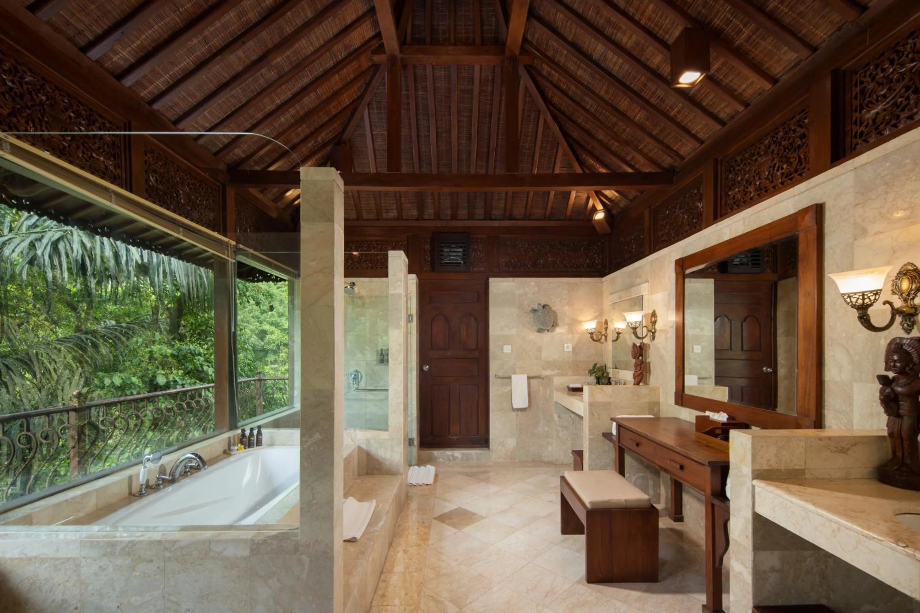 Shower in Ayung Resort Ubud