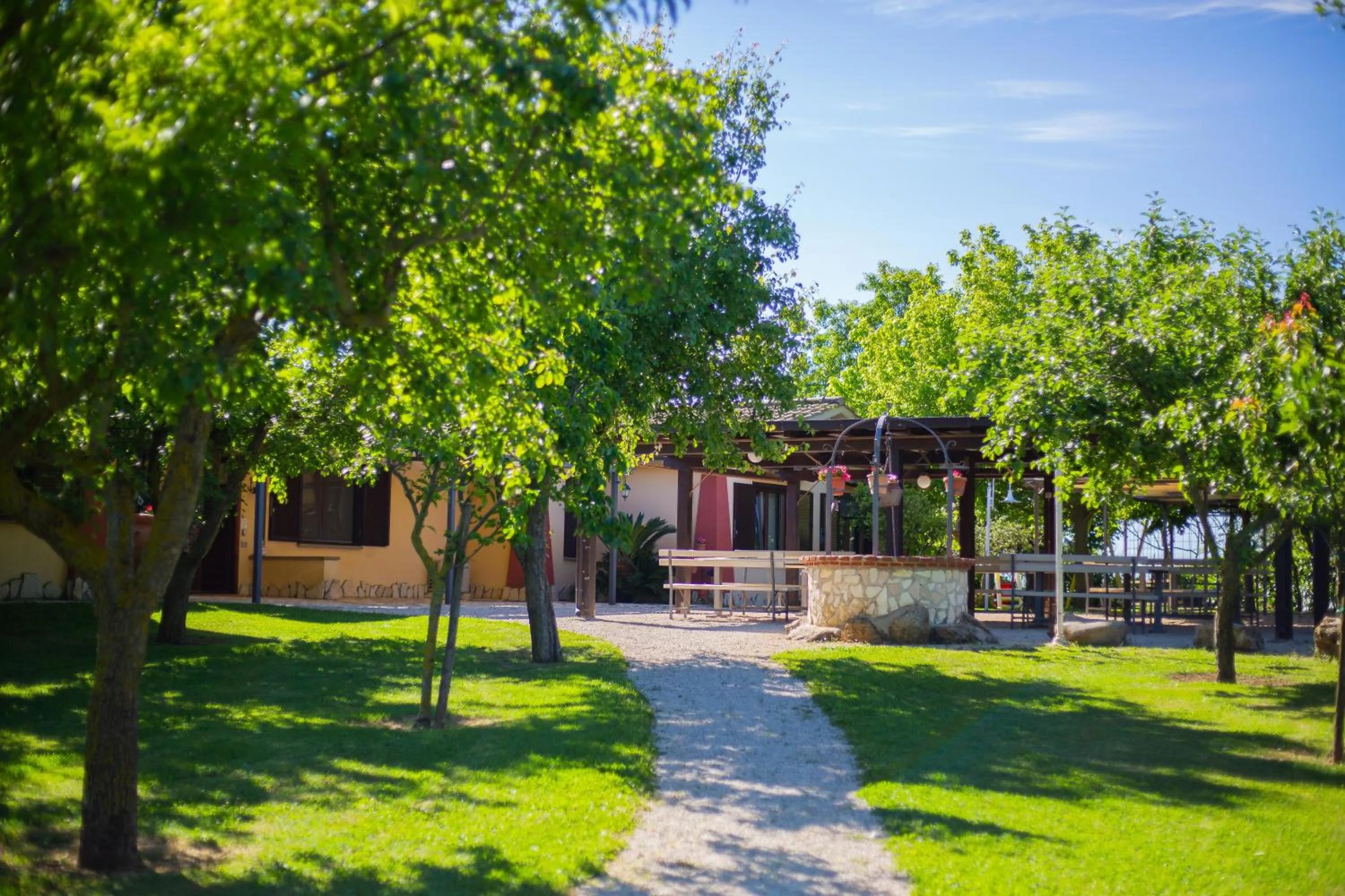 Garden in Agriturismo Zugarelli