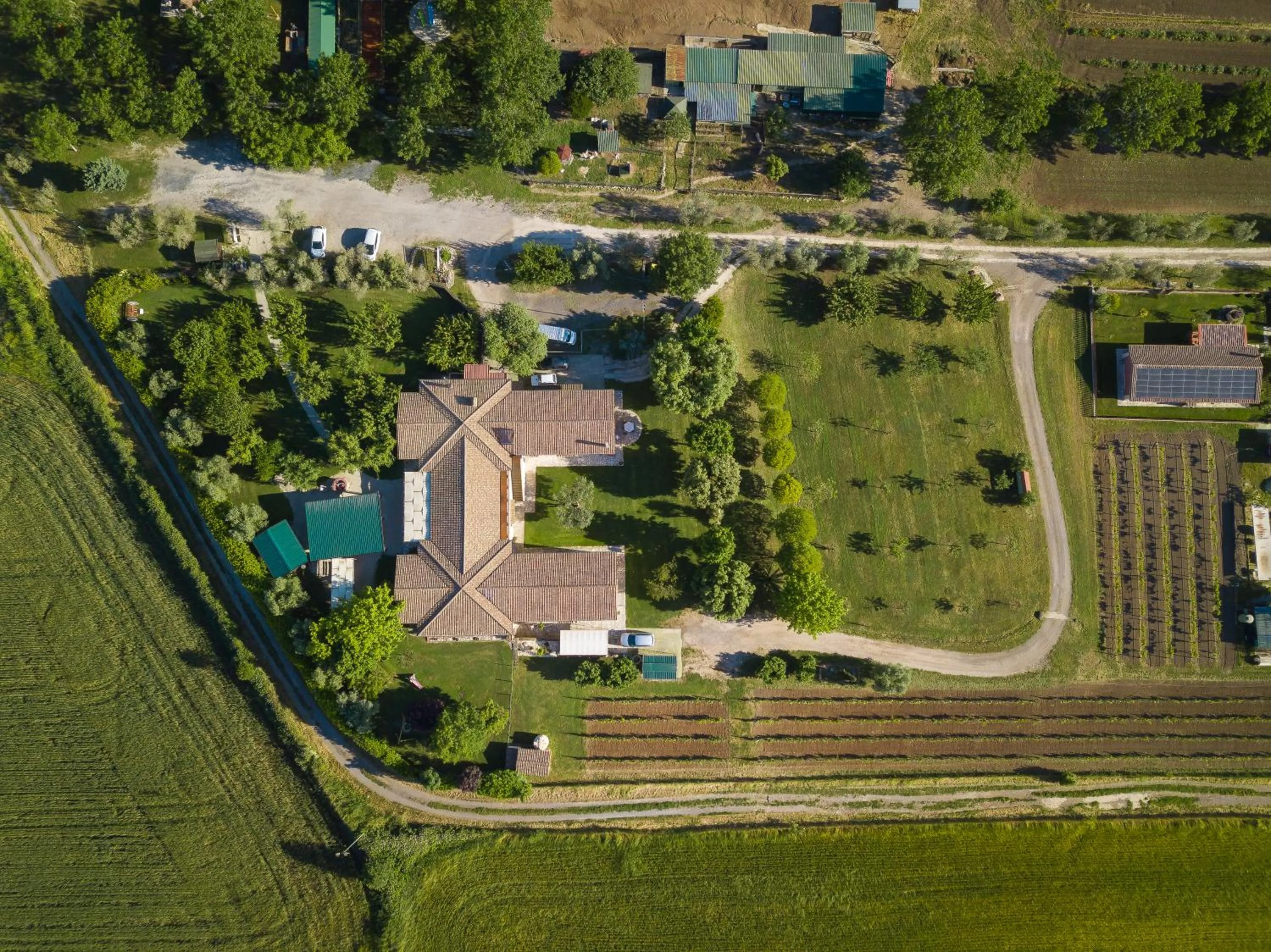 Bird's eye view in Agriturismo Zugarelli
