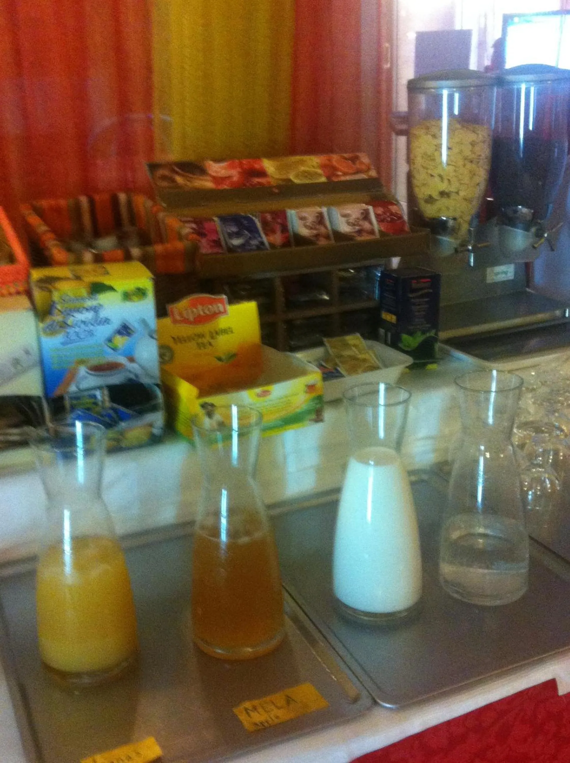Non alcoholic drinks in Hotel Fortuna