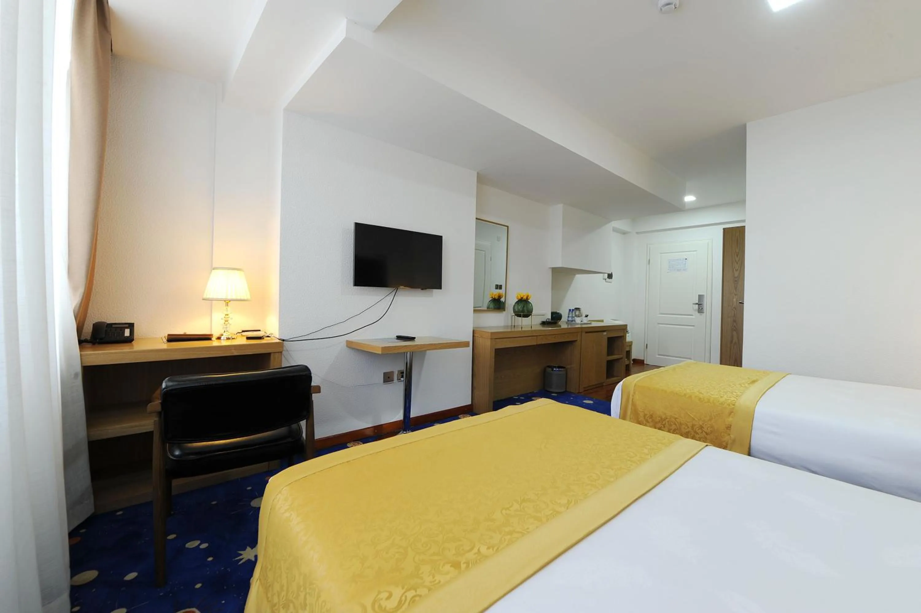 TV and multimedia, Bed in UB Grand Hotel