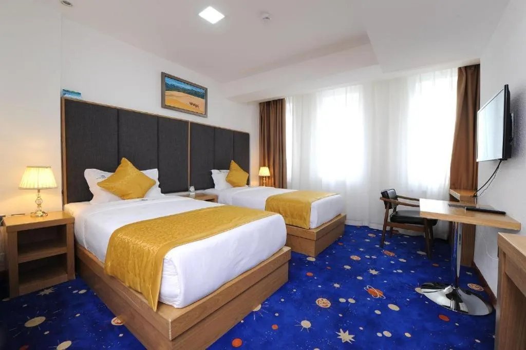 Bed in UB Grand Hotel