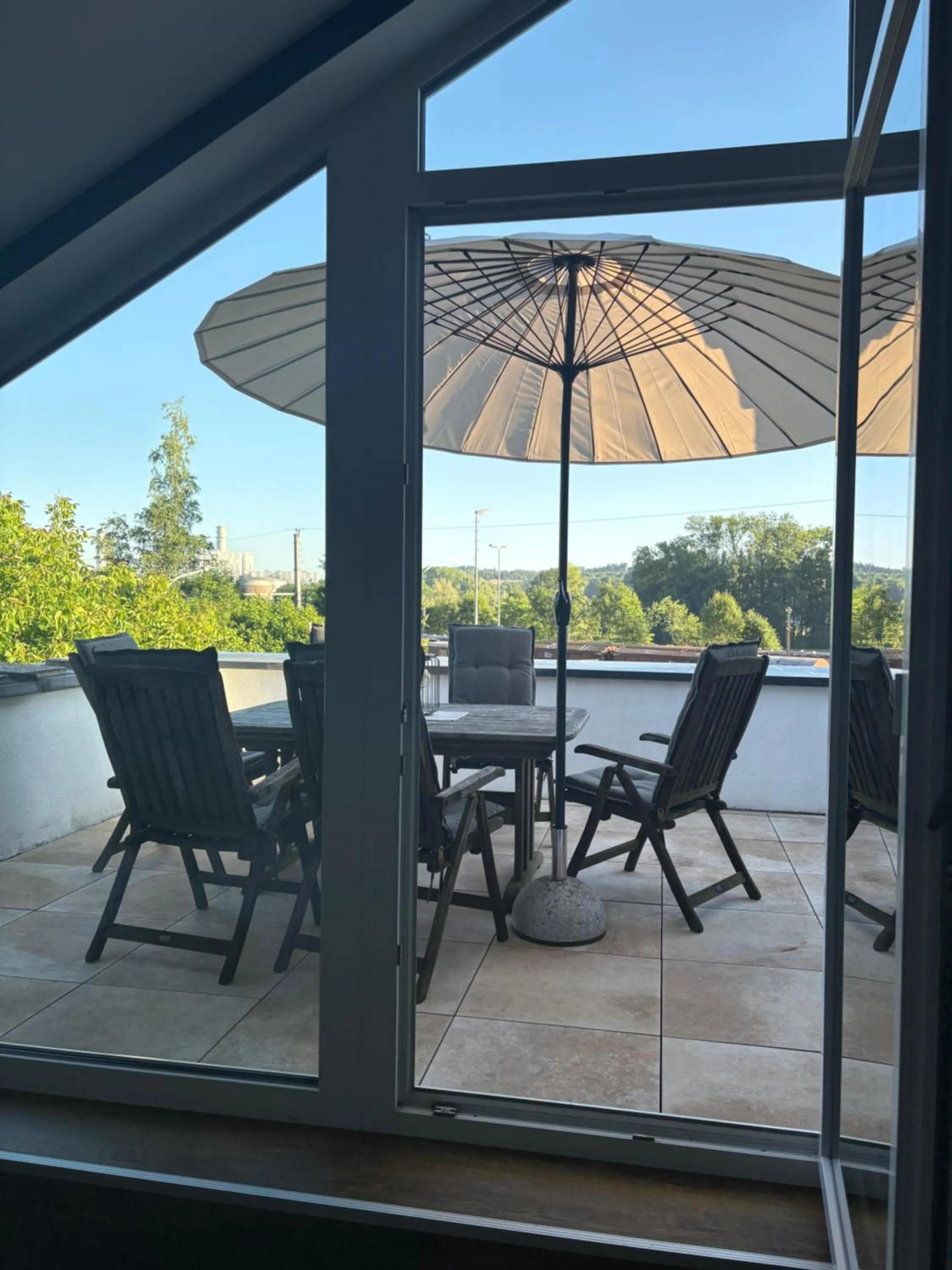 Balcony/Terrace in Hotel Stiegler Bed & Breakfast