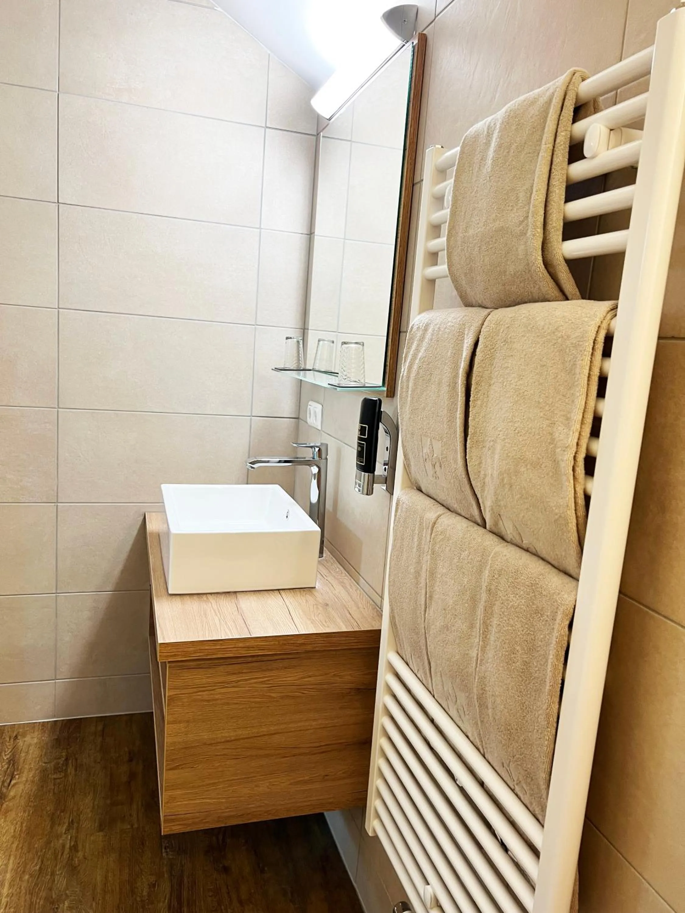 Bathroom in Hotel Stiegler Bed & Breakfast