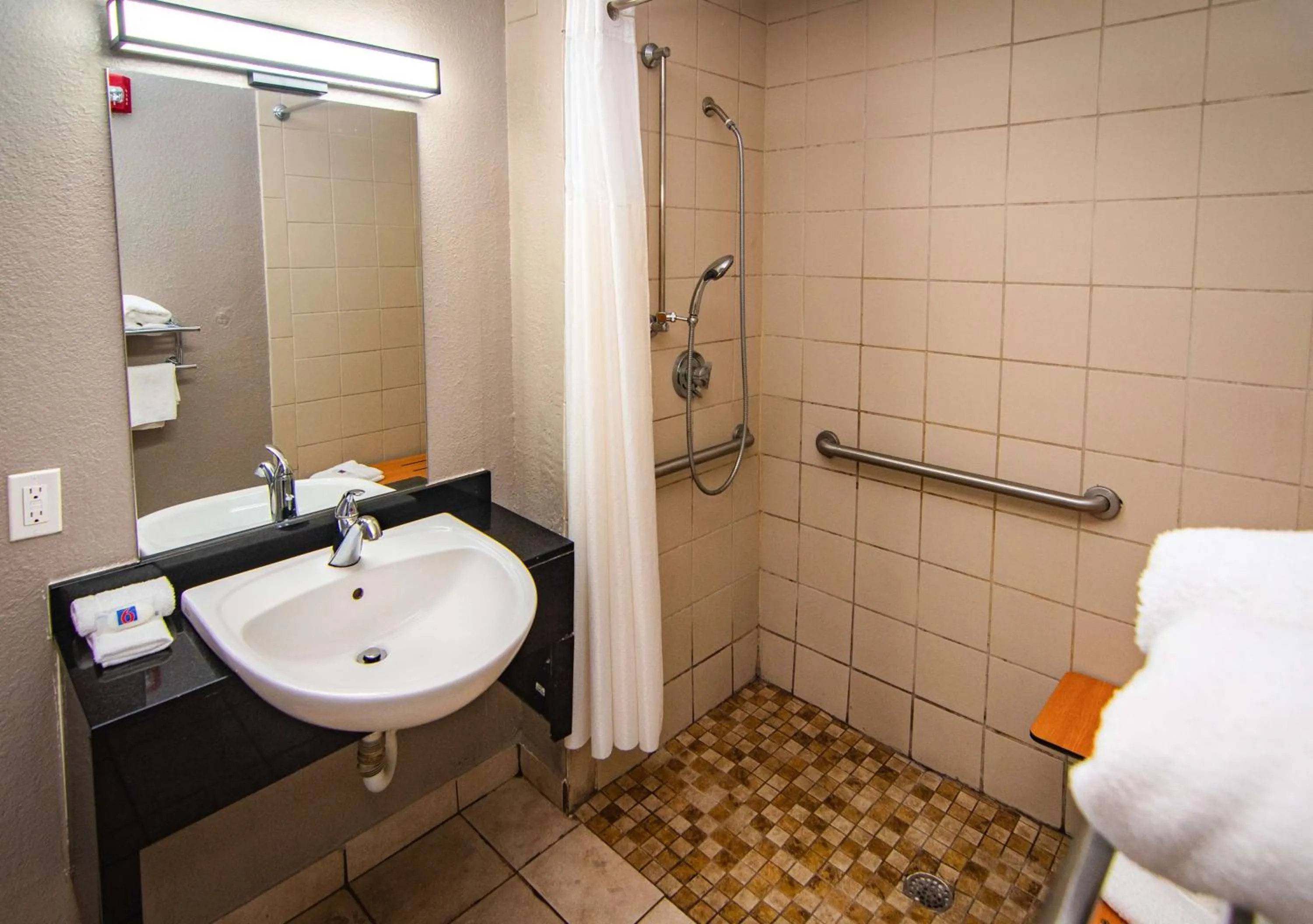 Bathroom in Motel 6-Kissimmee, FL - Orlando