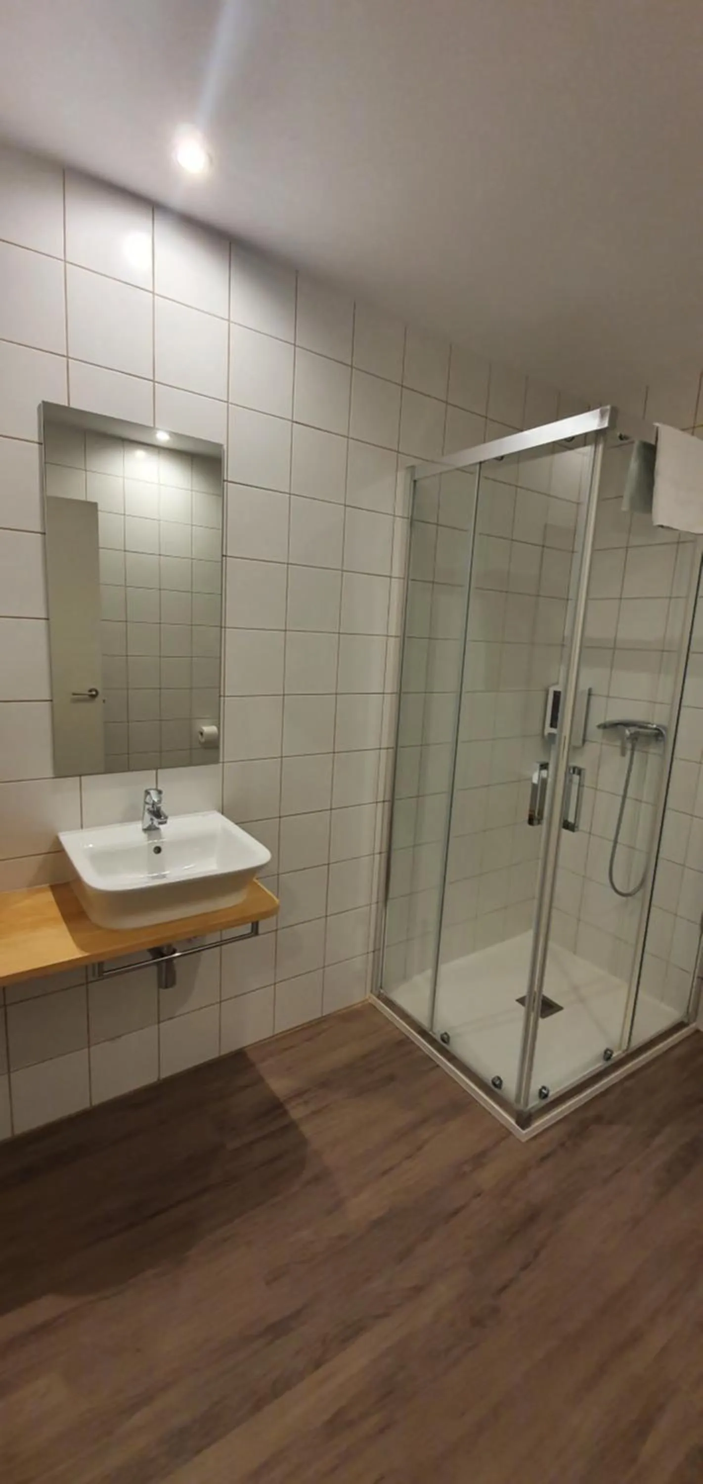 Shower in Apartamentos Costa da Morte Muxia