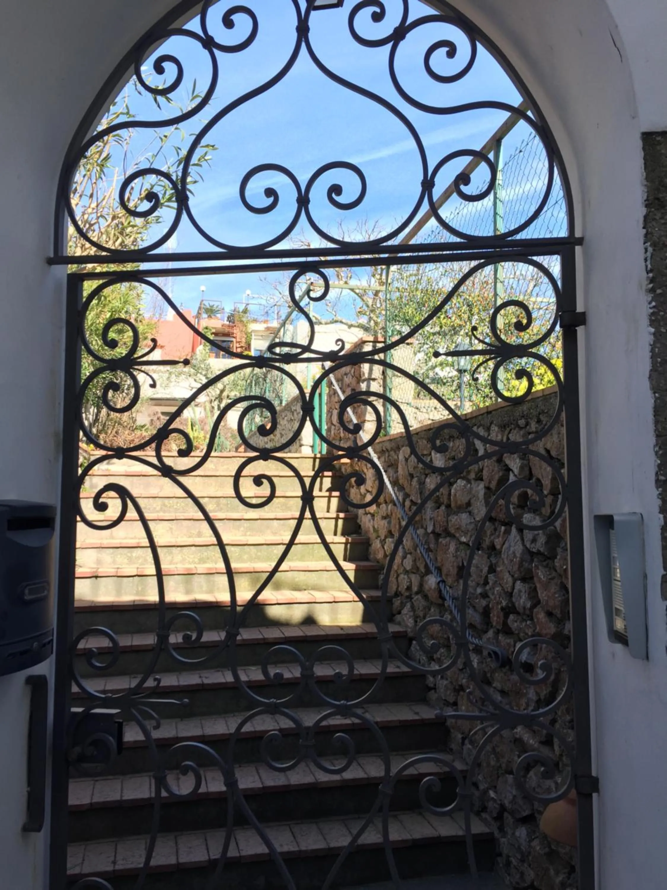 Facade/entrance in Casa Adriana