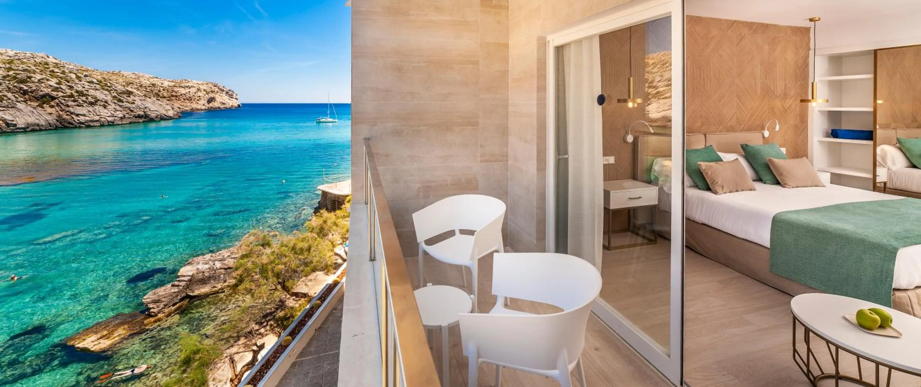 Balcony/Terrace, Bed in Globales Don Pedro - Adults Only