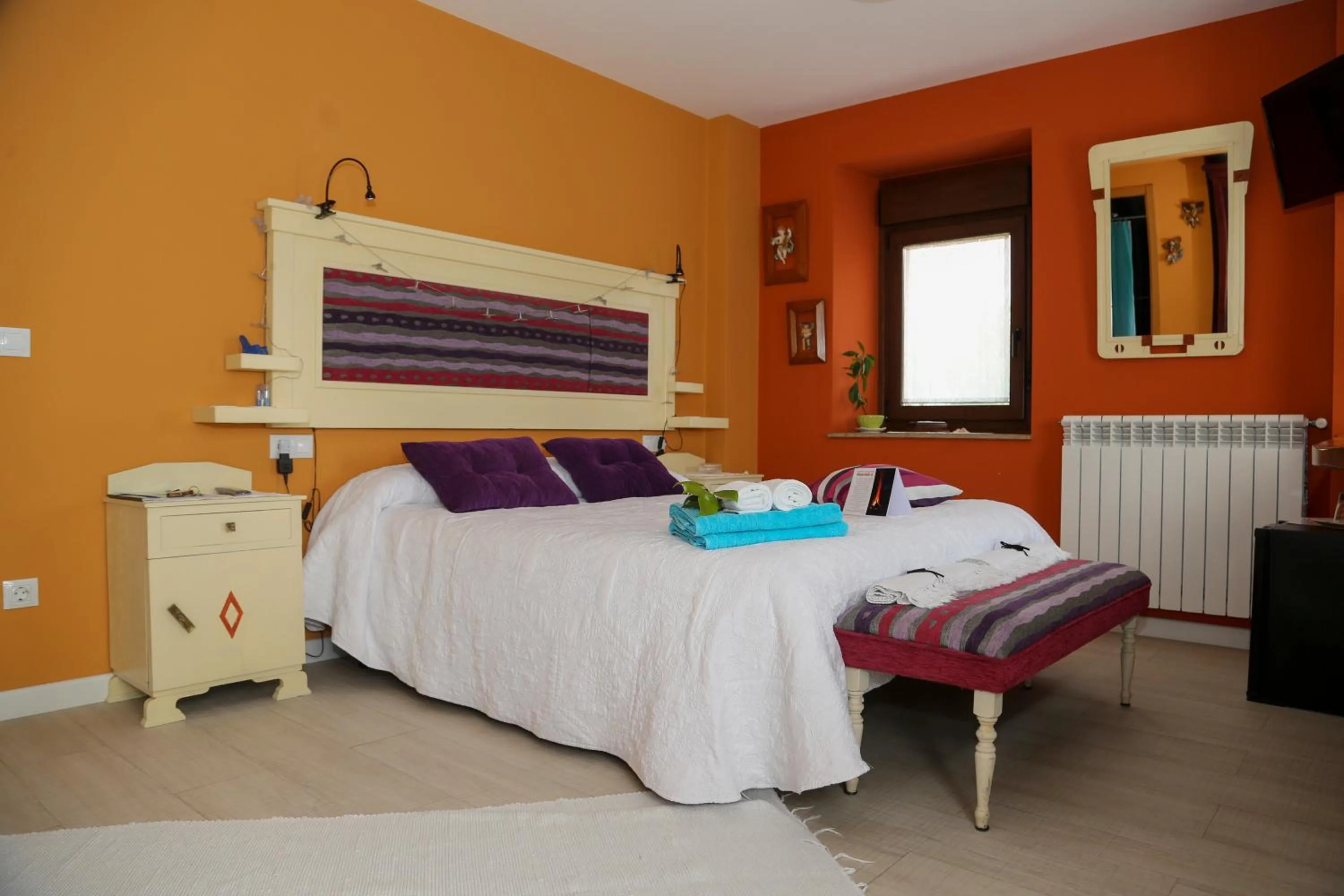 Bedroom, Bed in A Lume Manso - Adults Only