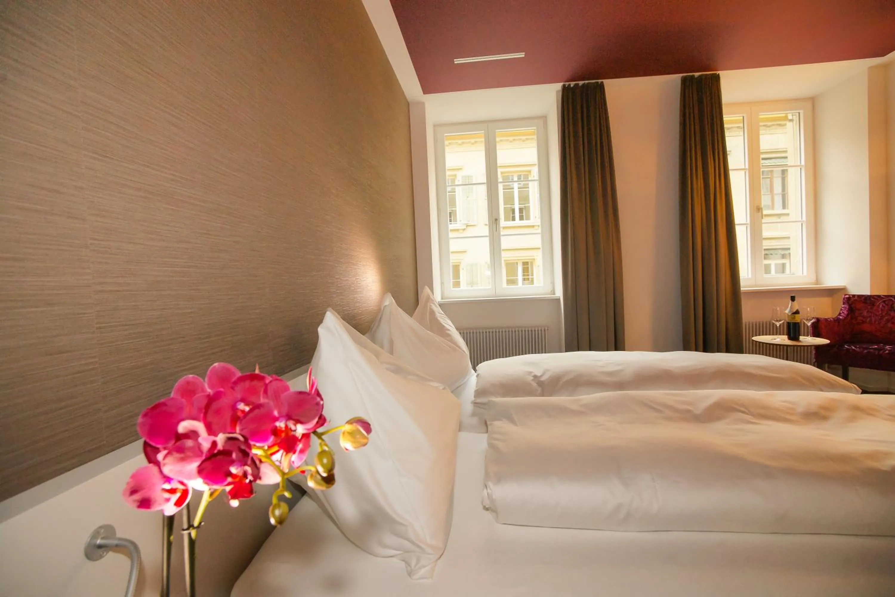 Bed in Boutique Hotel - Restaurant Orchidee