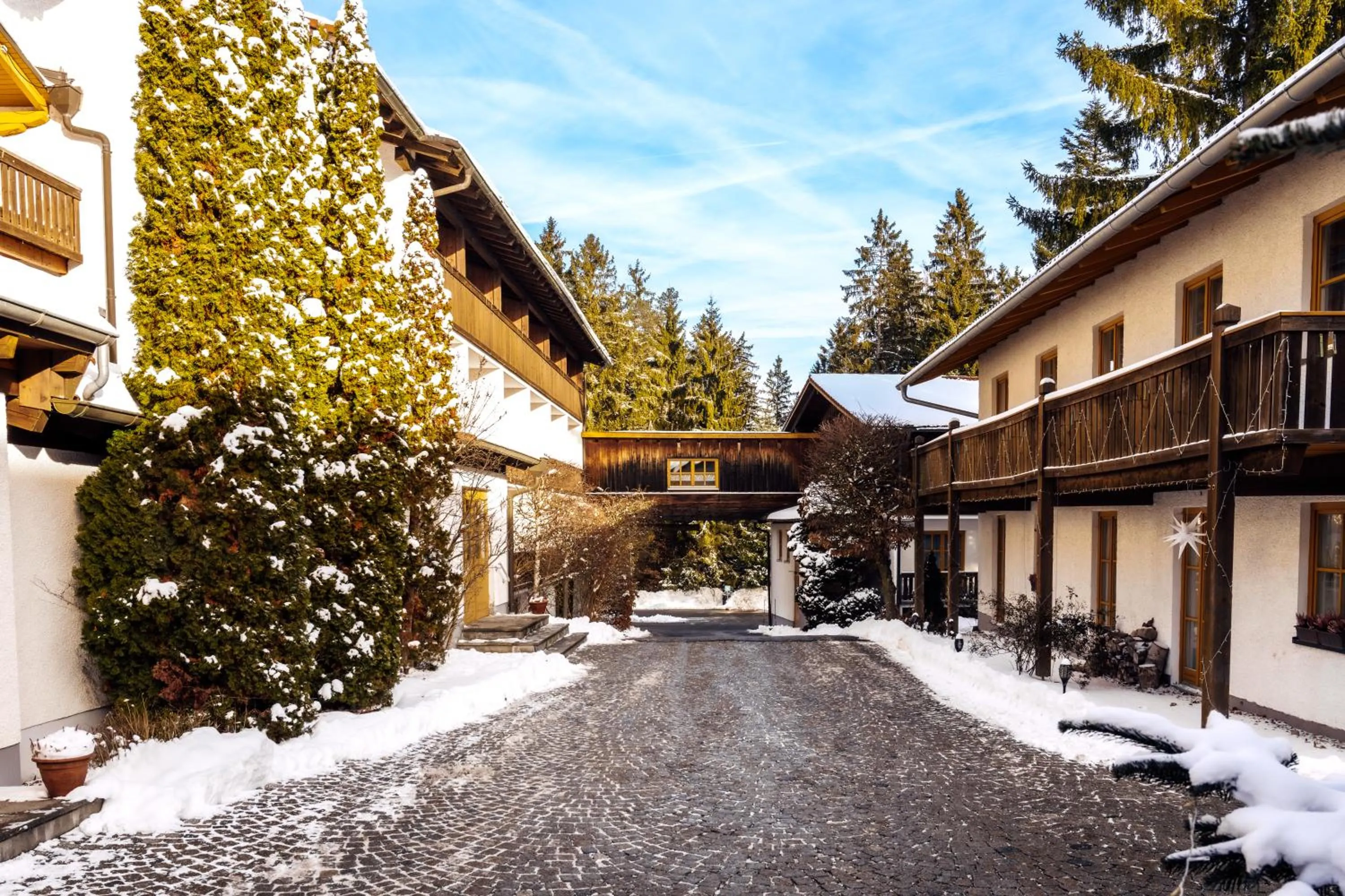 Patio in Landhotel Tannenhof