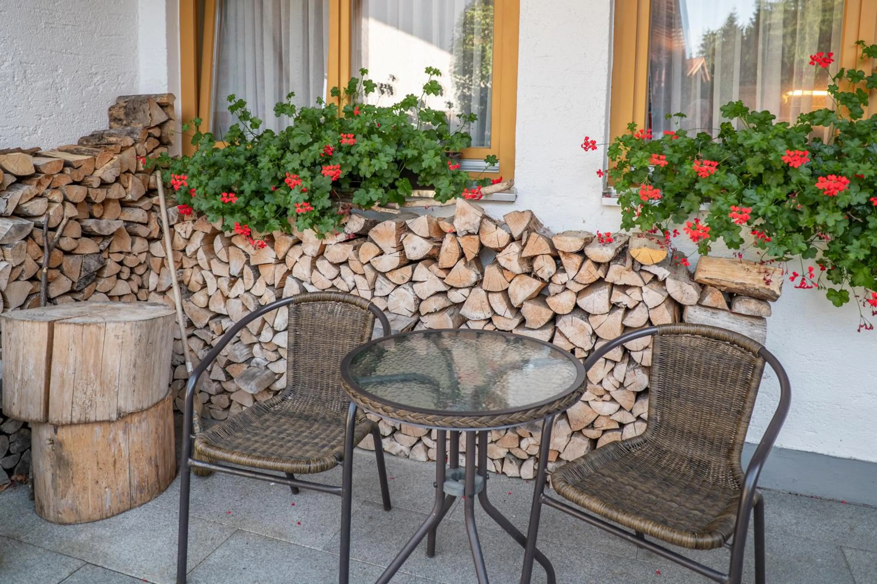 Patio in Landhotel Tannenhof