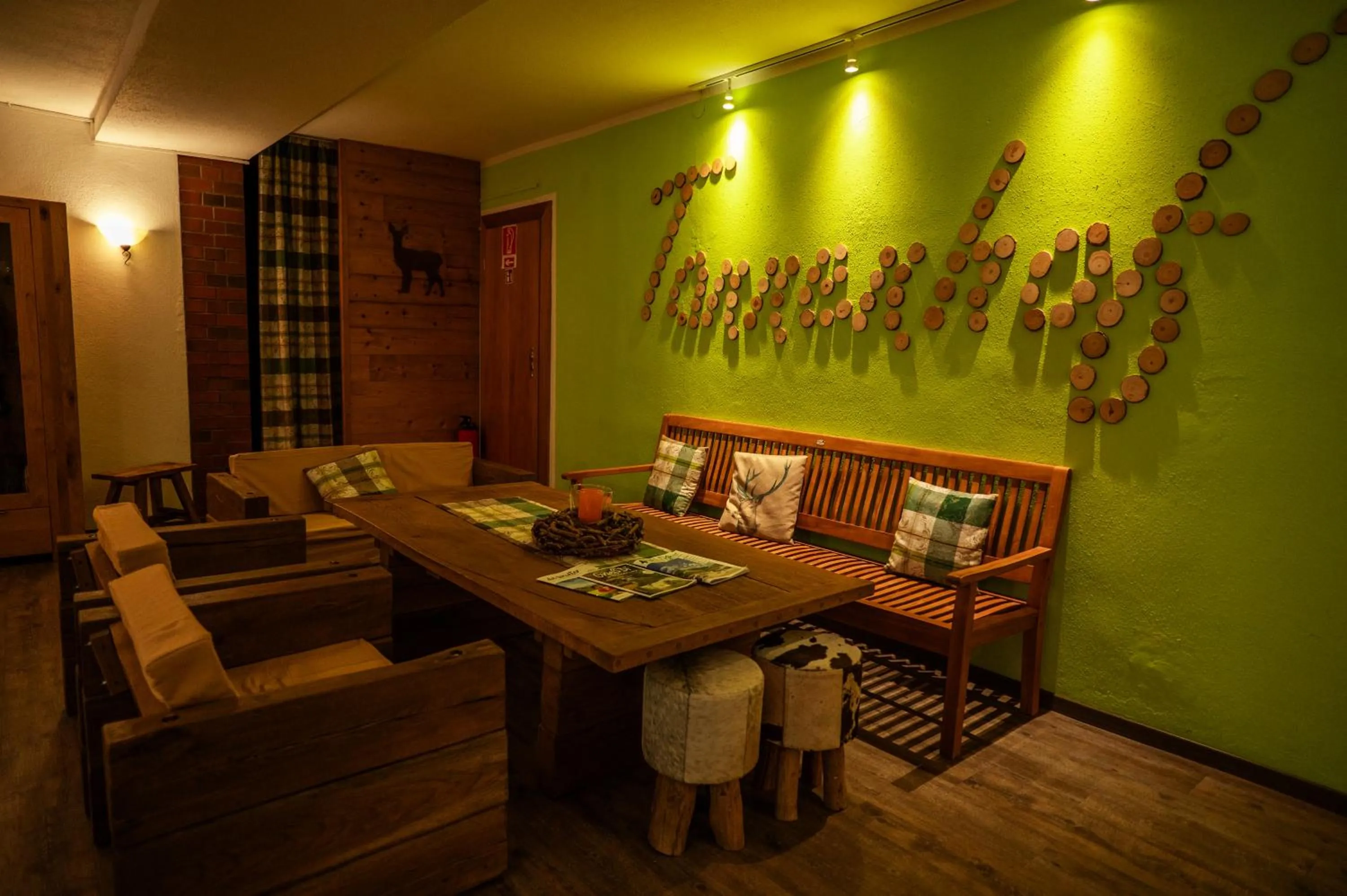 Lobby or reception in Landhotel Tannenhof