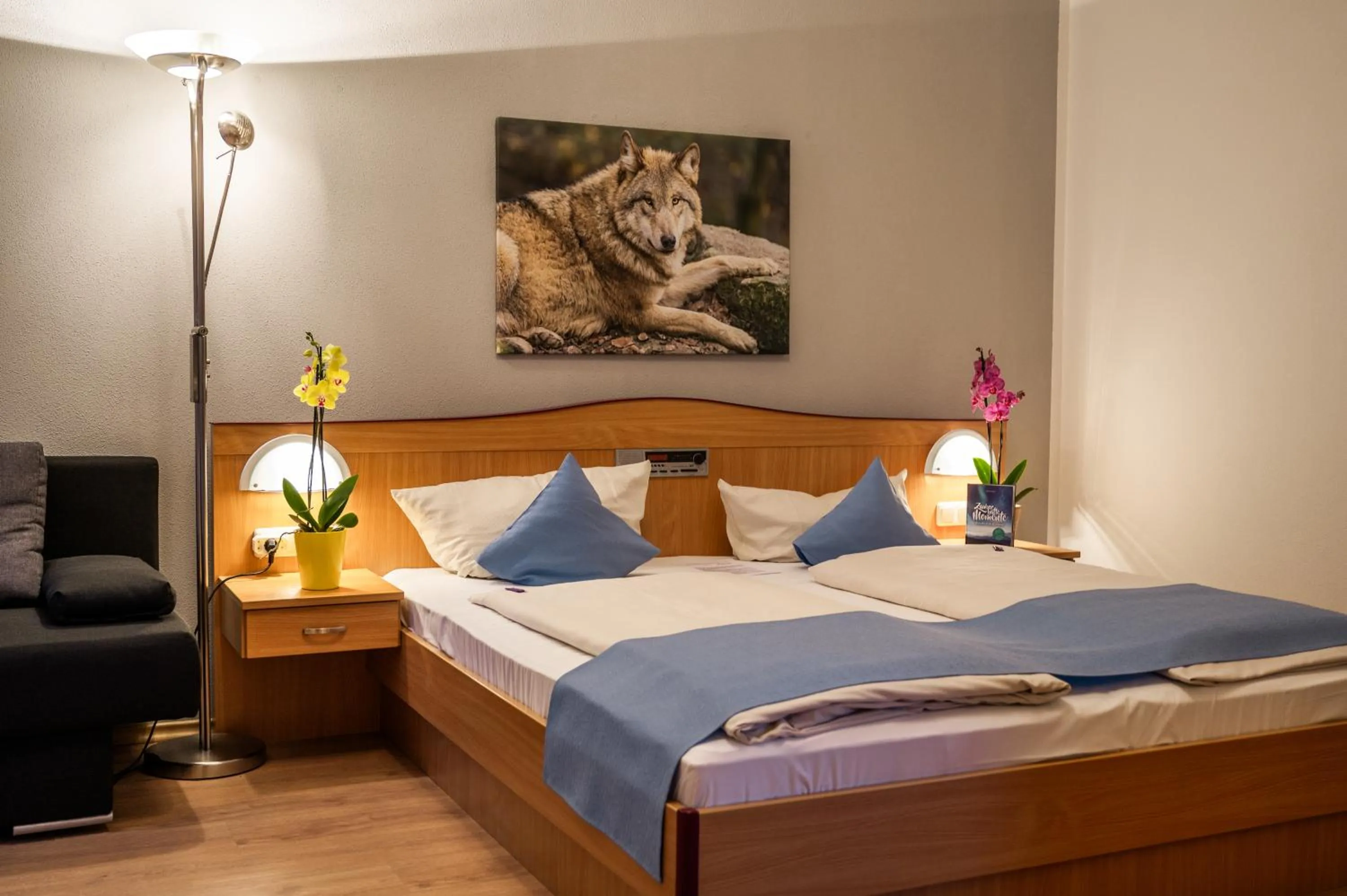 Photo of the whole room, Bed in Landhotel Tannenhof