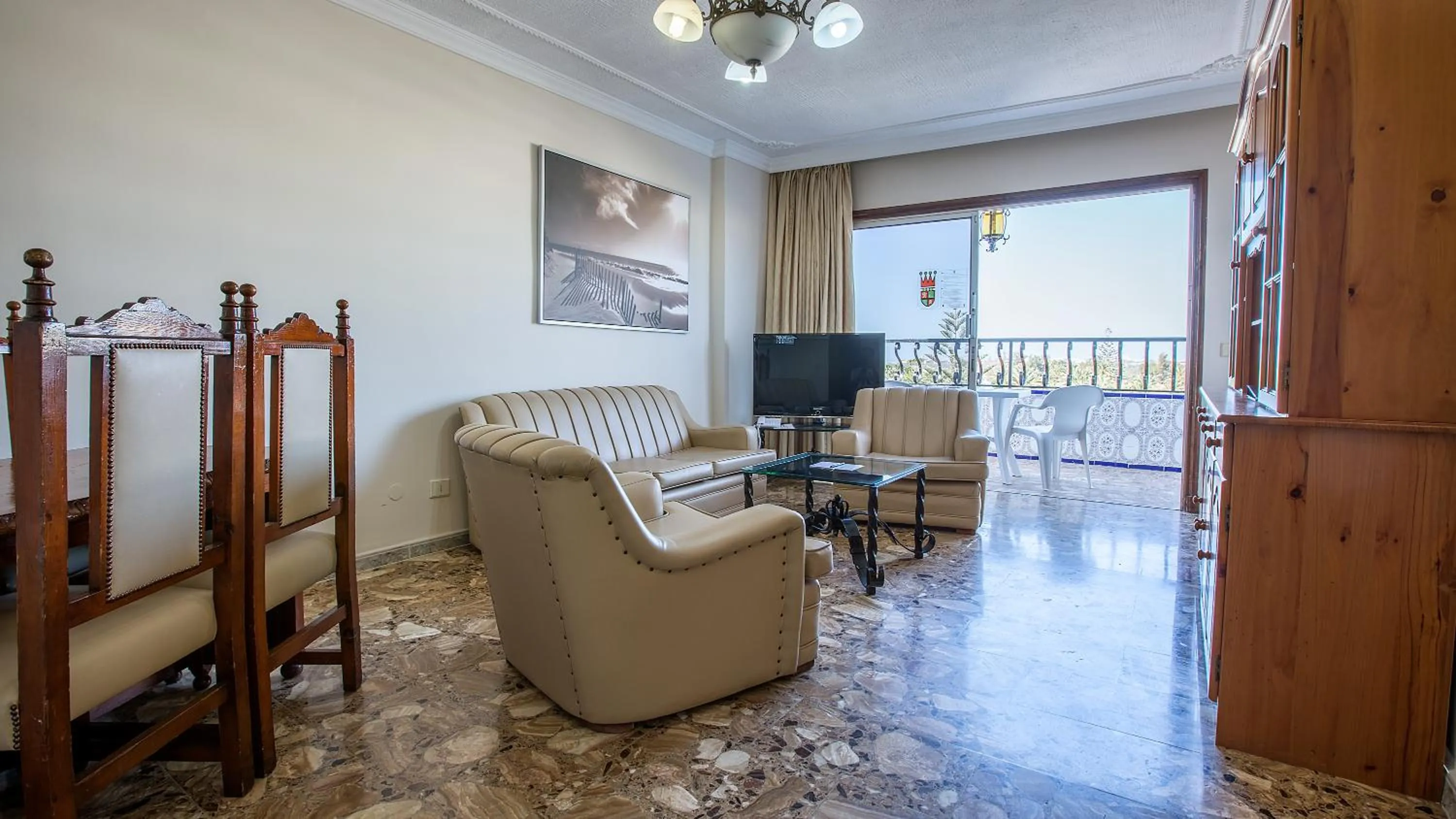 Living room in Rey Carlos