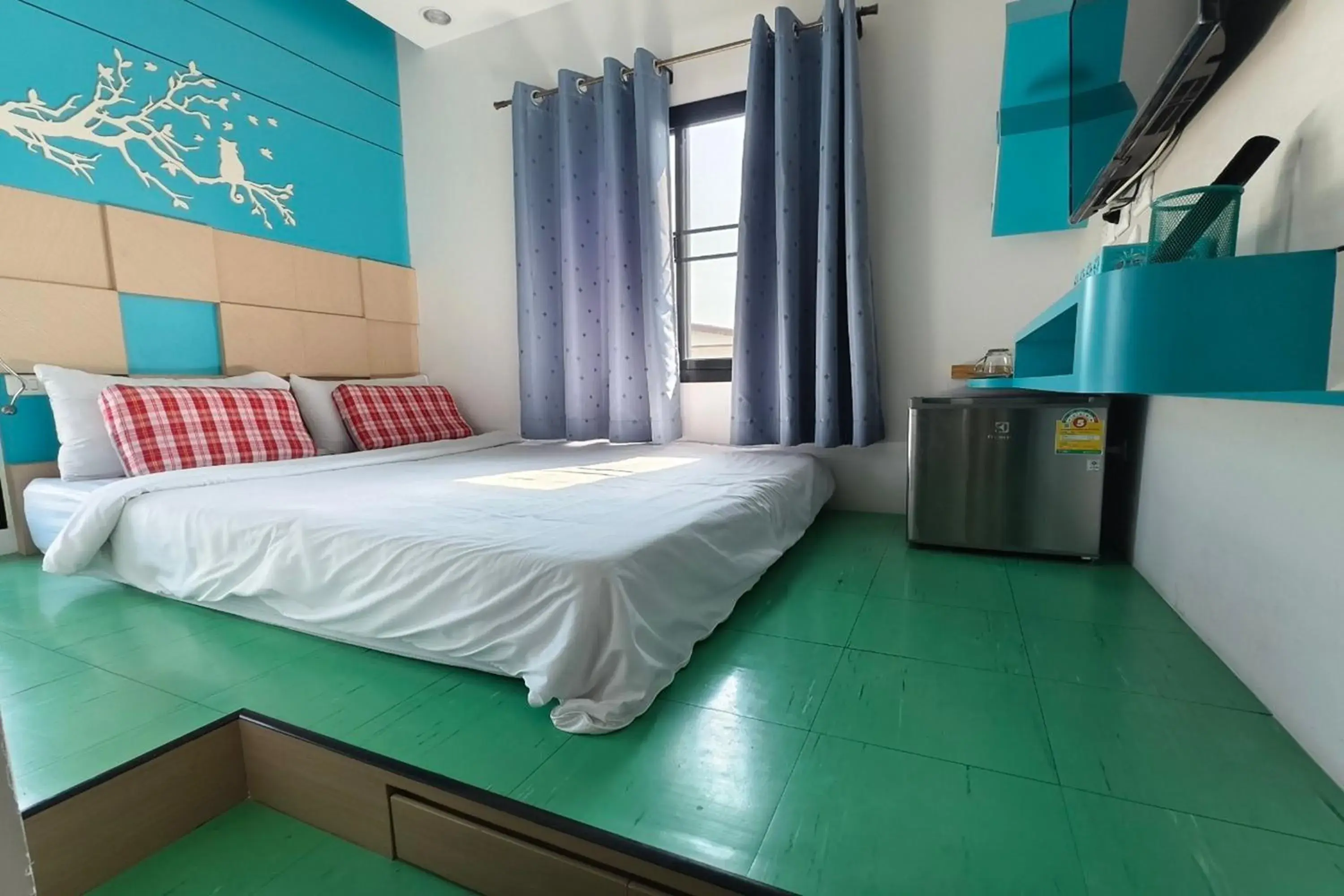 Bed in Lilliput Riverside Bangkachao Bed in Lilliput Riverside Bangkachao
