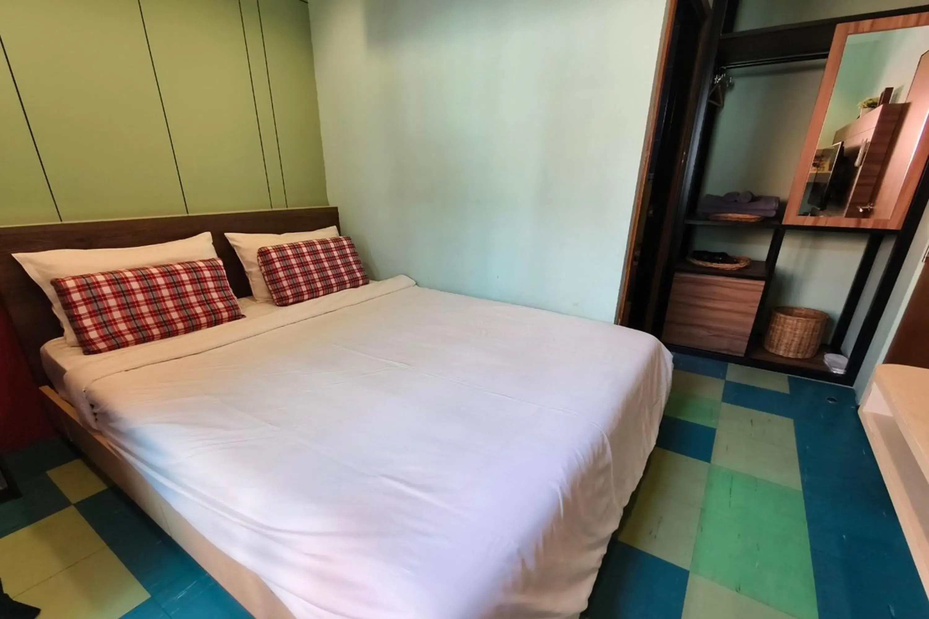 Bed in Lilliput Riverside Bangkachao Bed in Lilliput Riverside Bangkachao