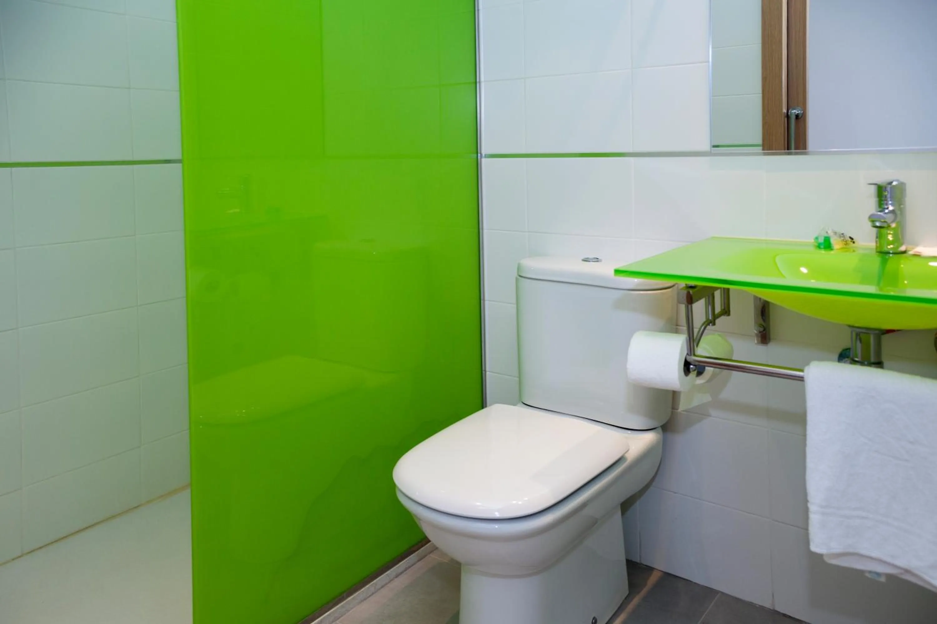 Toilet in Hotel Jatorrena