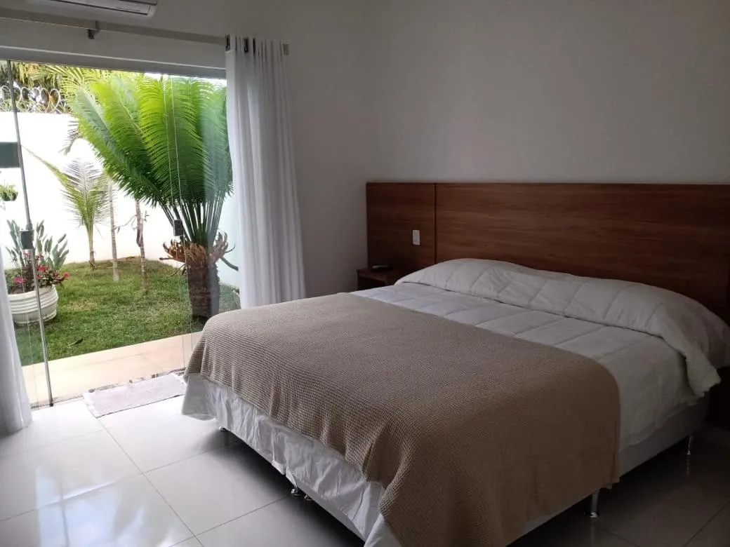 Bed in Pousada São Francisco