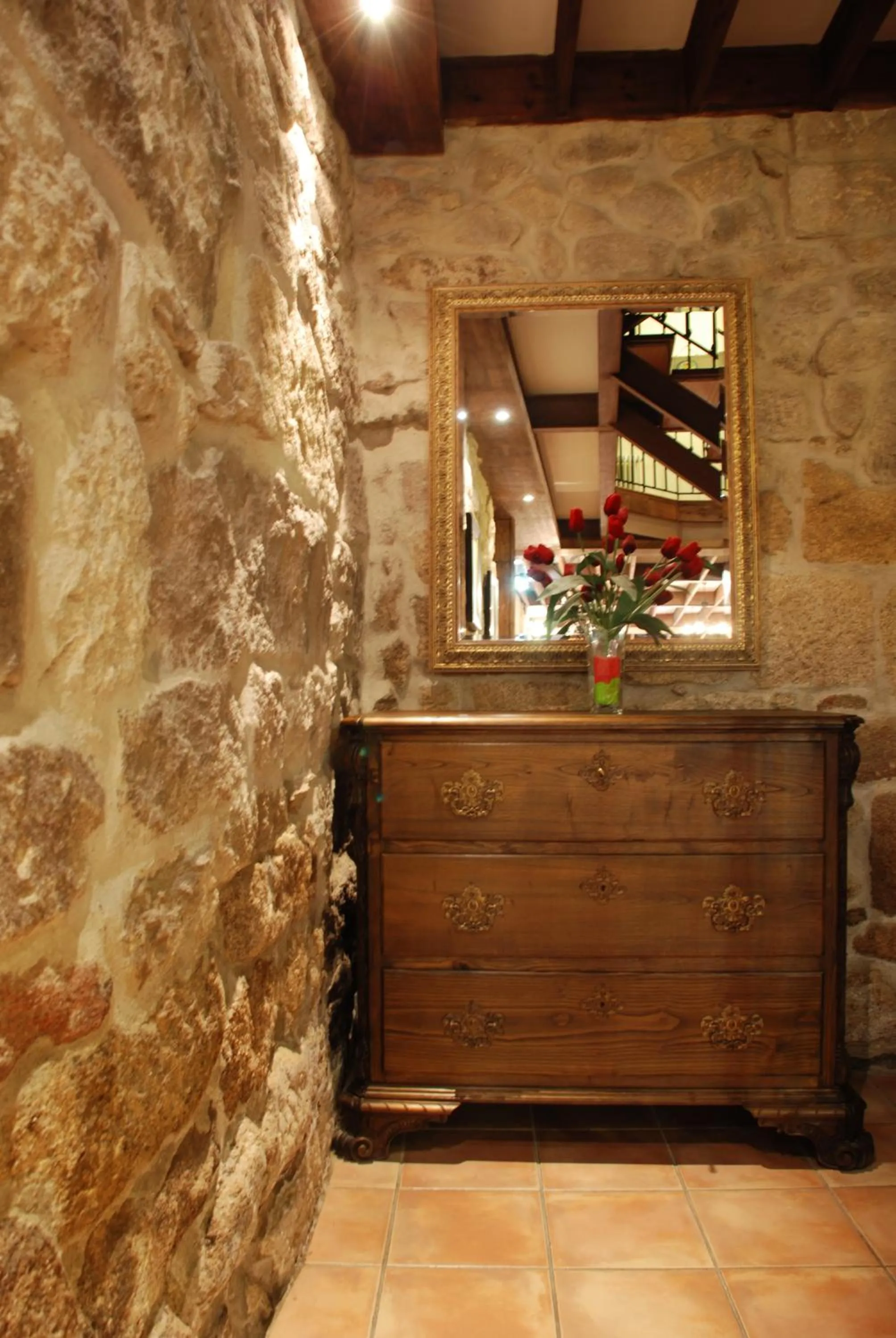 Decorative detail in Hotel O Portelo Rural