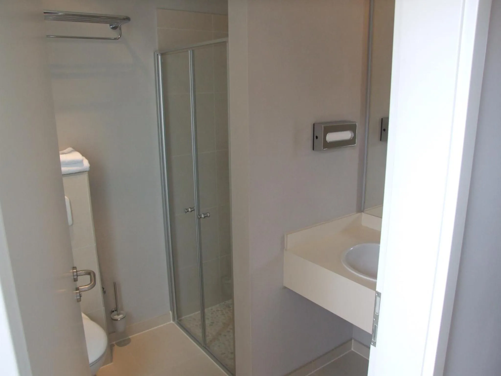 Shower in Acedo Land- und Sporthotel Levenhagen Greifswald