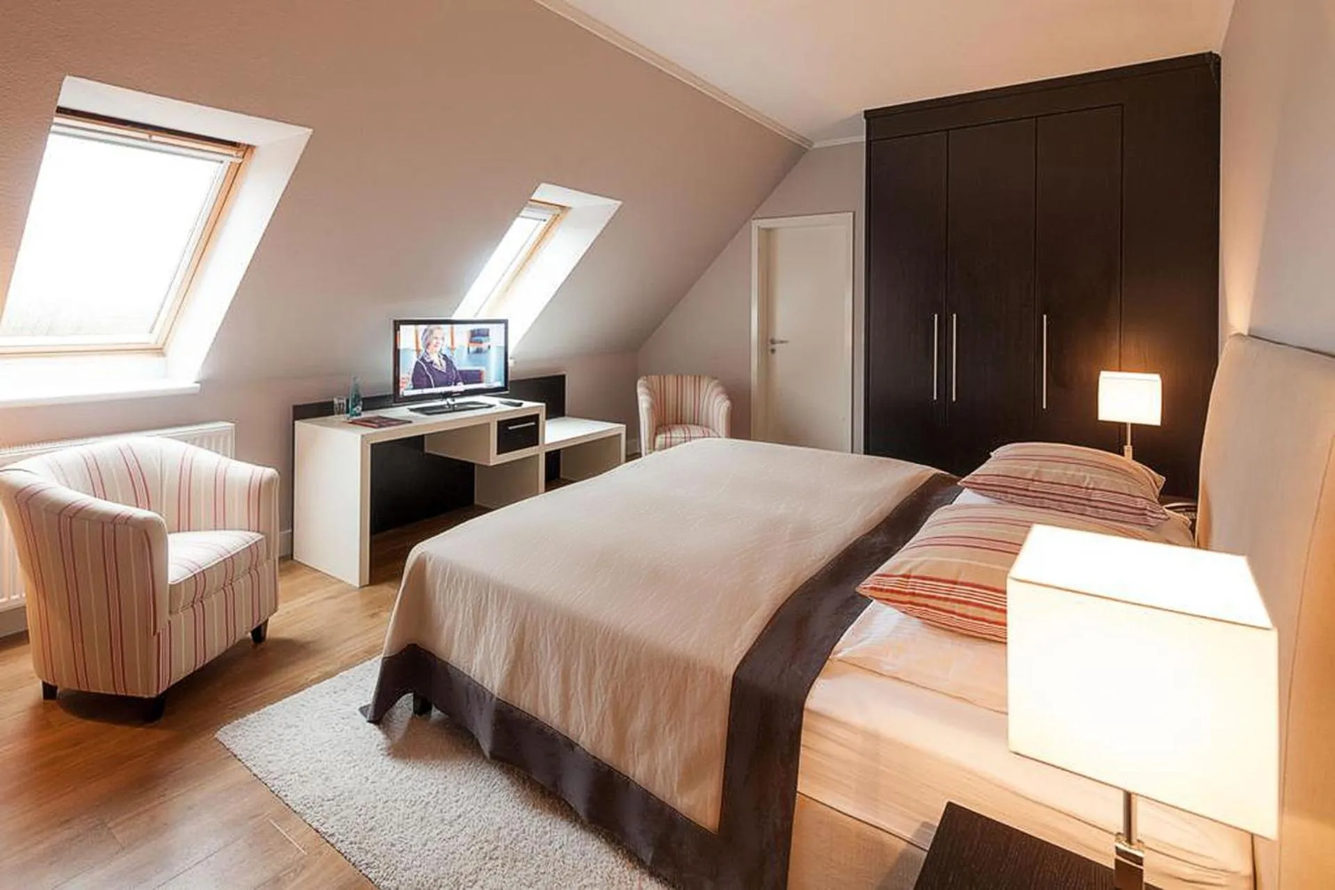Photo of the whole room, Bed in Acedo Land- und Sporthotel Levenhagen Greifswald