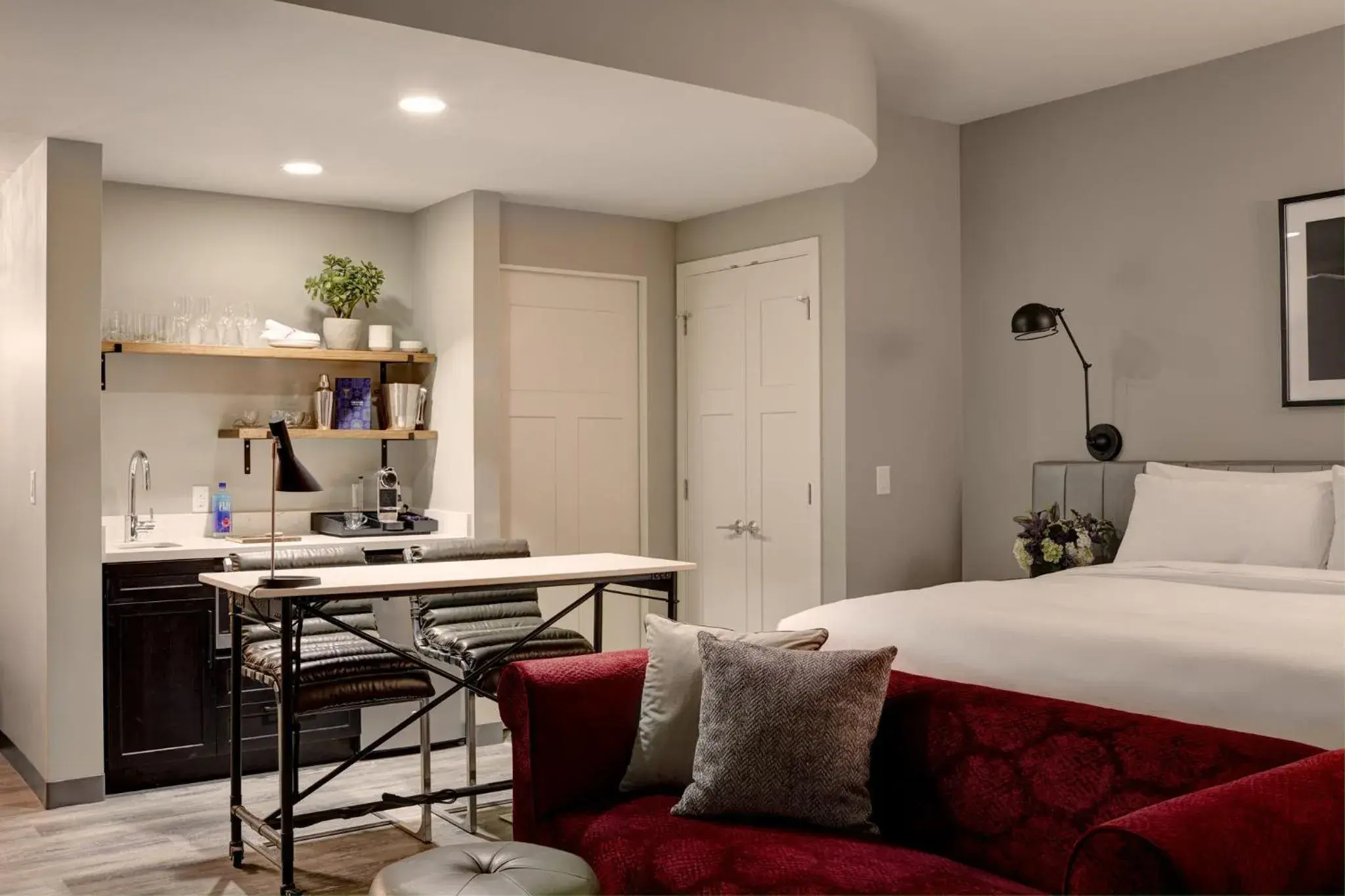 Kitchen or kitchenette in Archer Hotel Seattle/Redmond Kitchen or kitchenette in Archer Hotel Seattle/Redmond