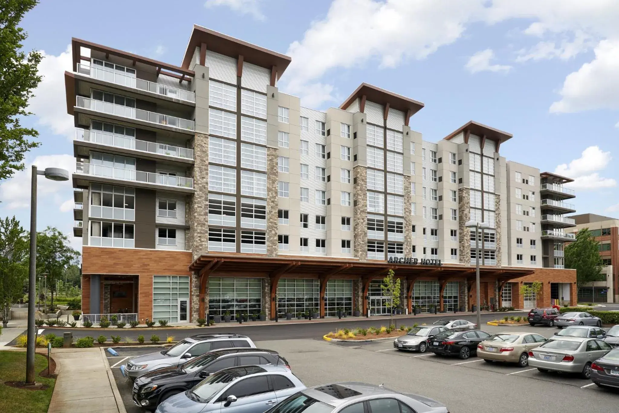 Property building in Archer Hotel Seattle/Redmond Property building in Archer Hotel Seattle/Redmond