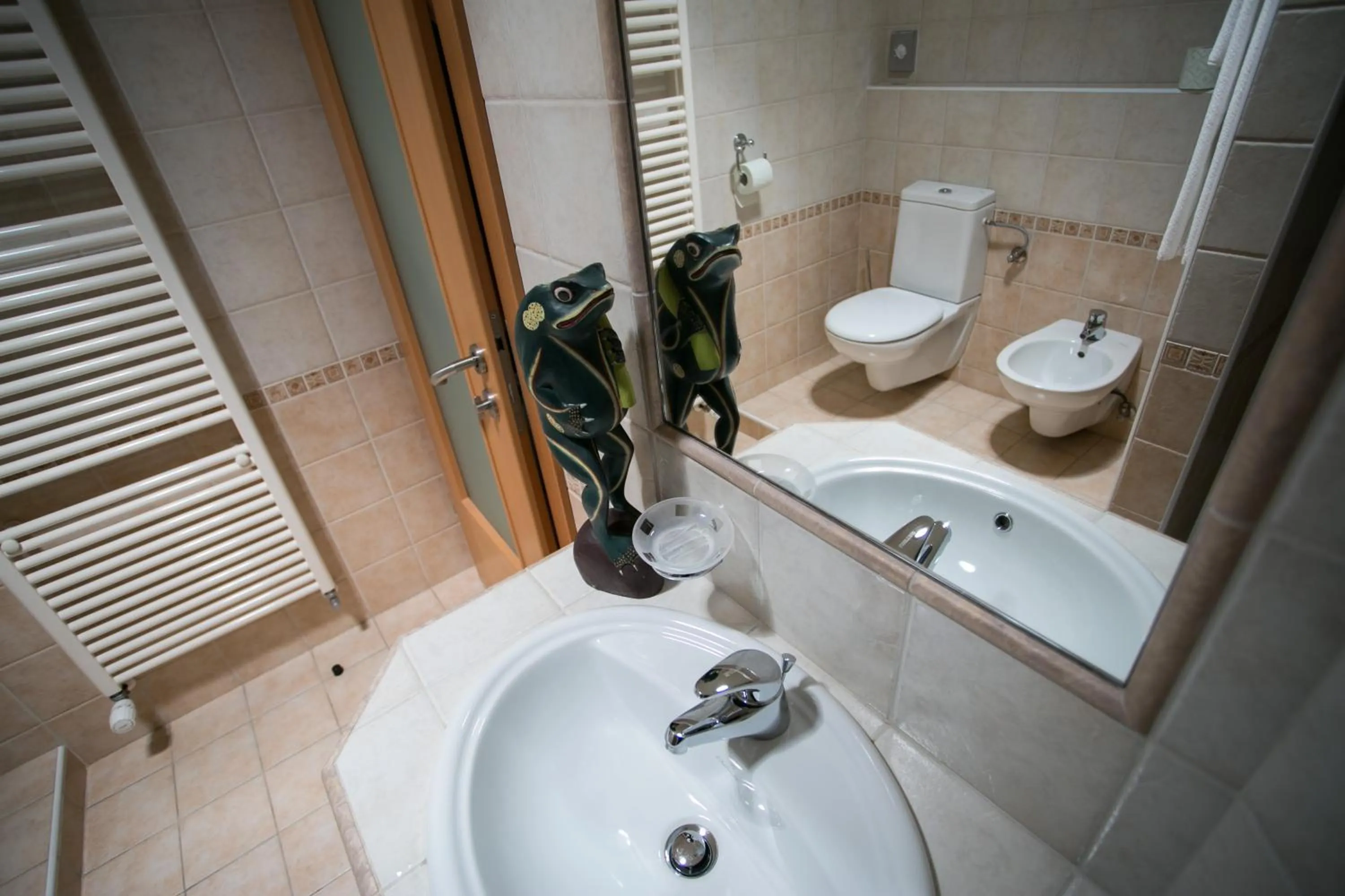 Toilet in Pri Žabarju Bed & Breakfast Ljubljana